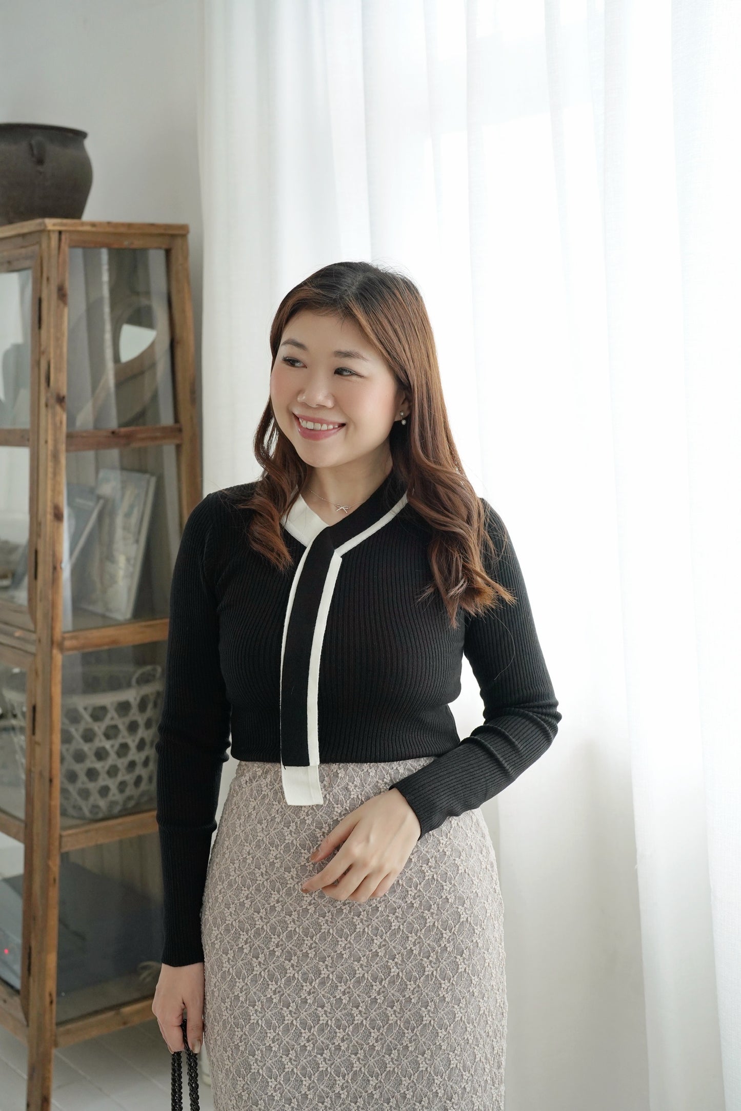 The Ties Knitted Top