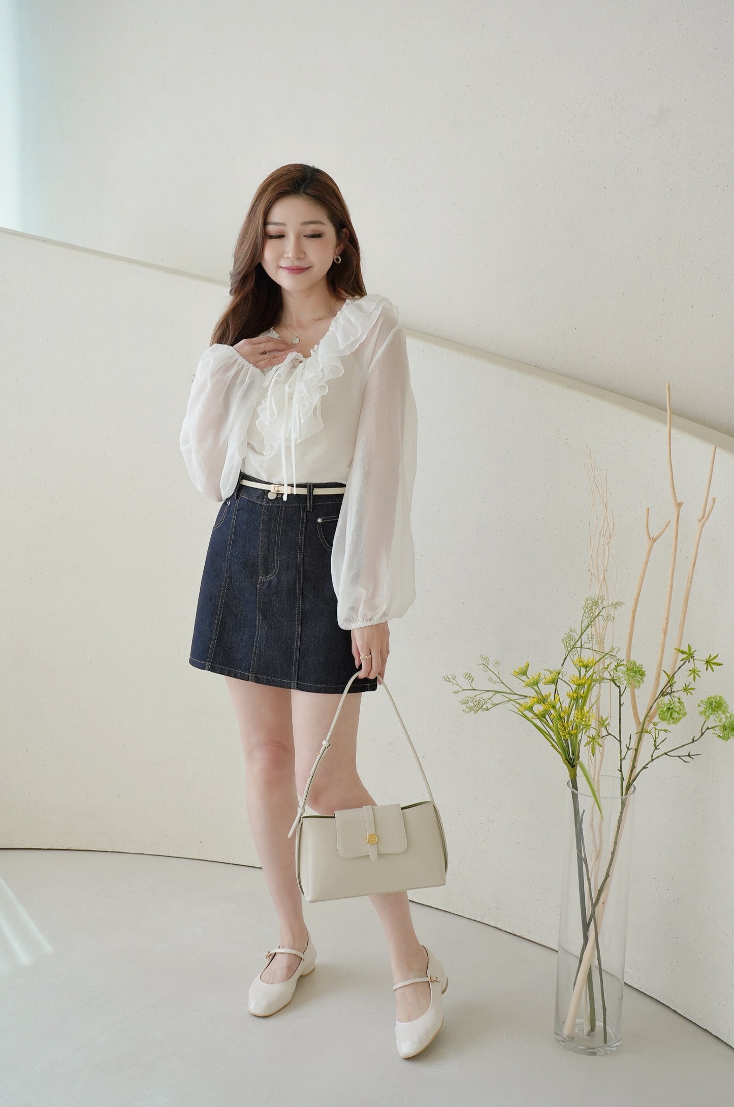 Mellow Denim Skirt