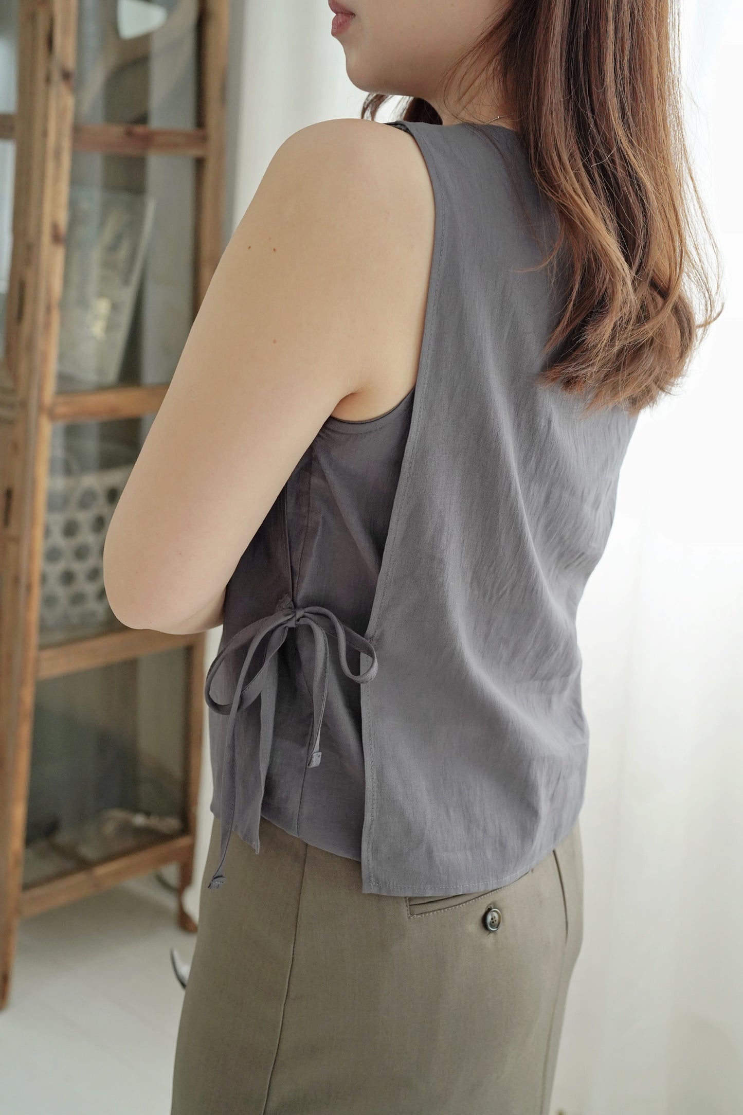 Sassy Drapped Vest