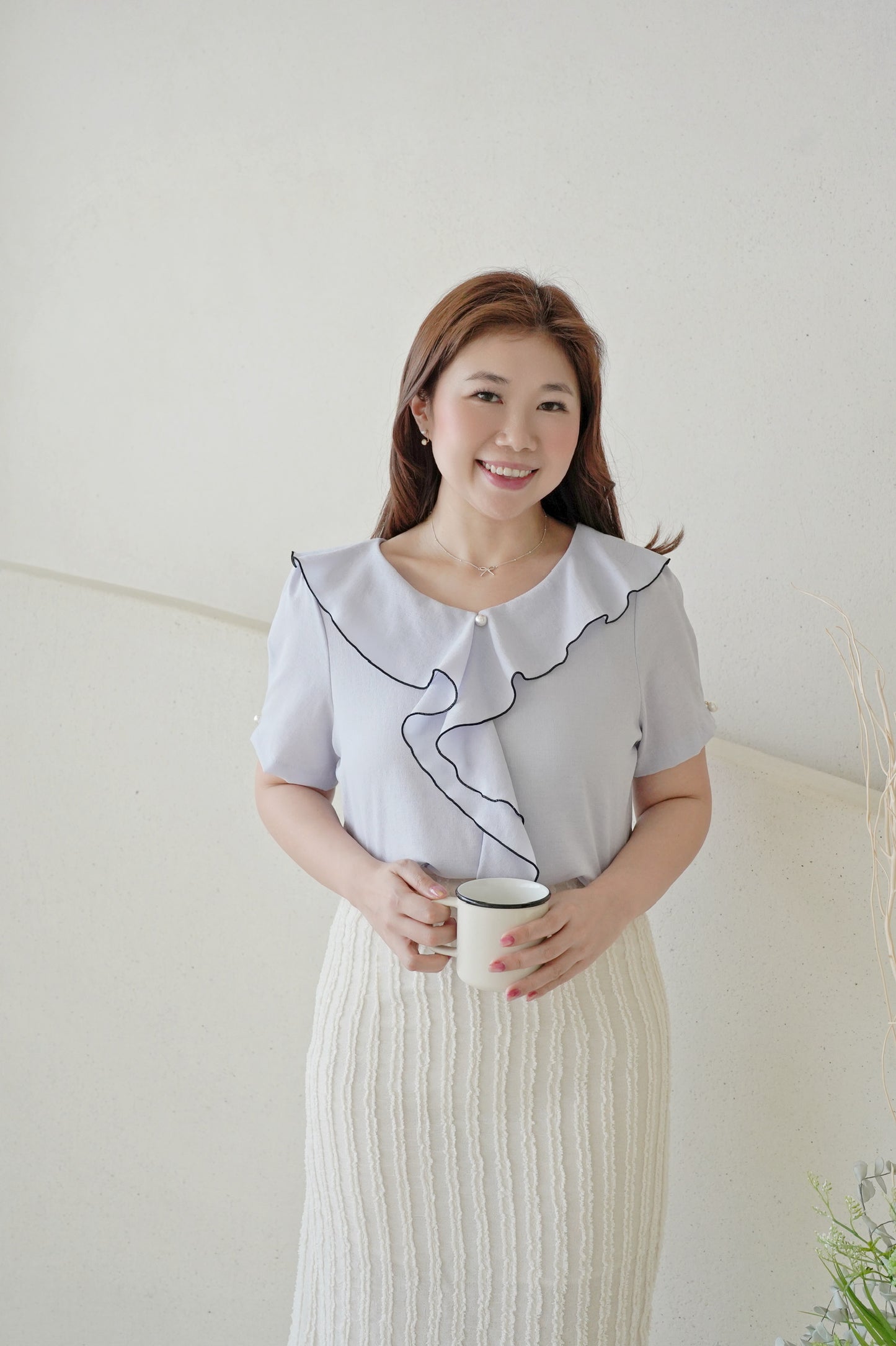 Romance Pearly Blouse