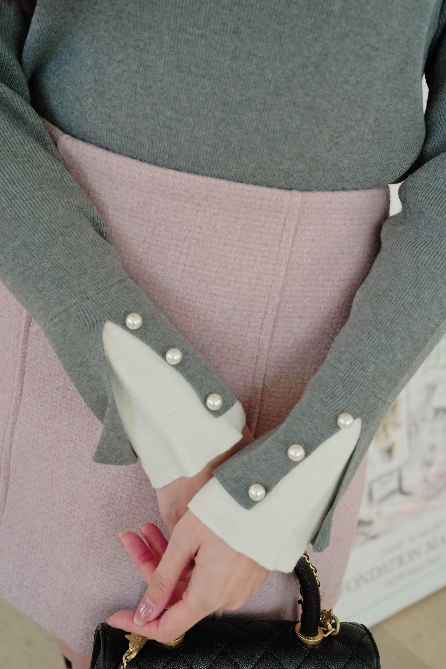 Pearly Fine Wool Top