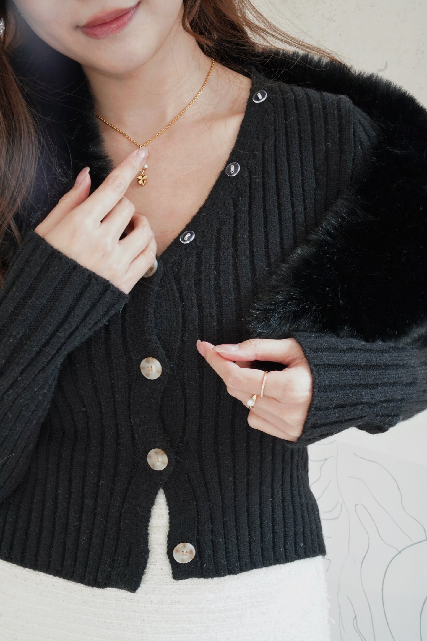Furry Love Cardi