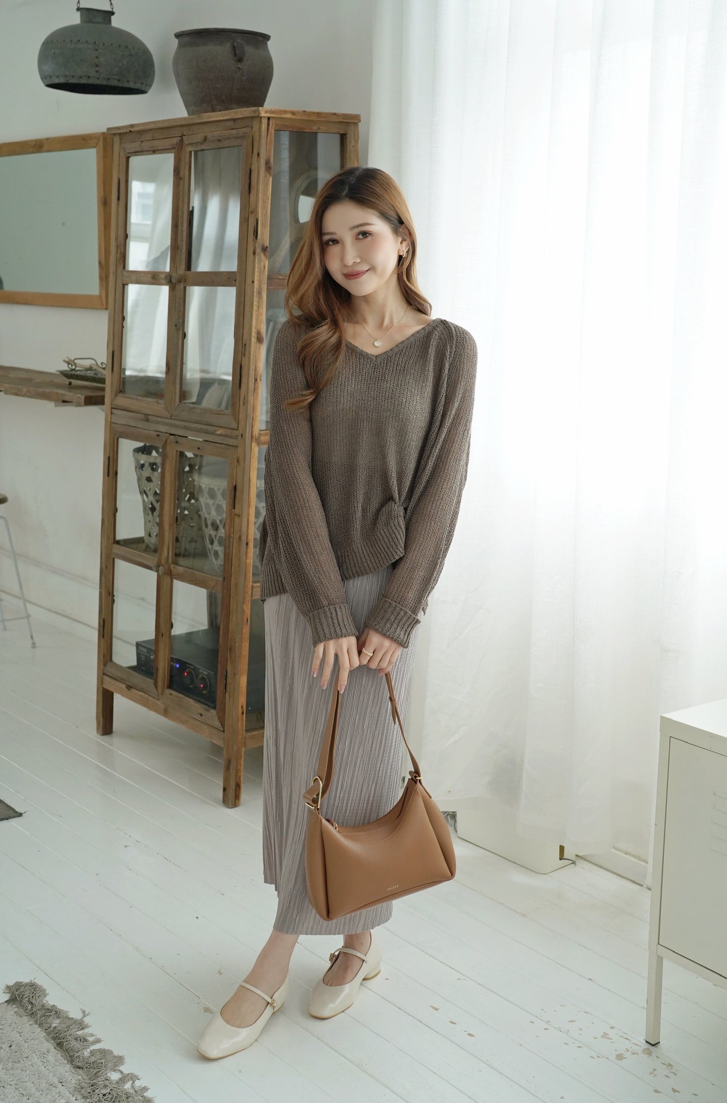 Fall In Autumn Dress Set