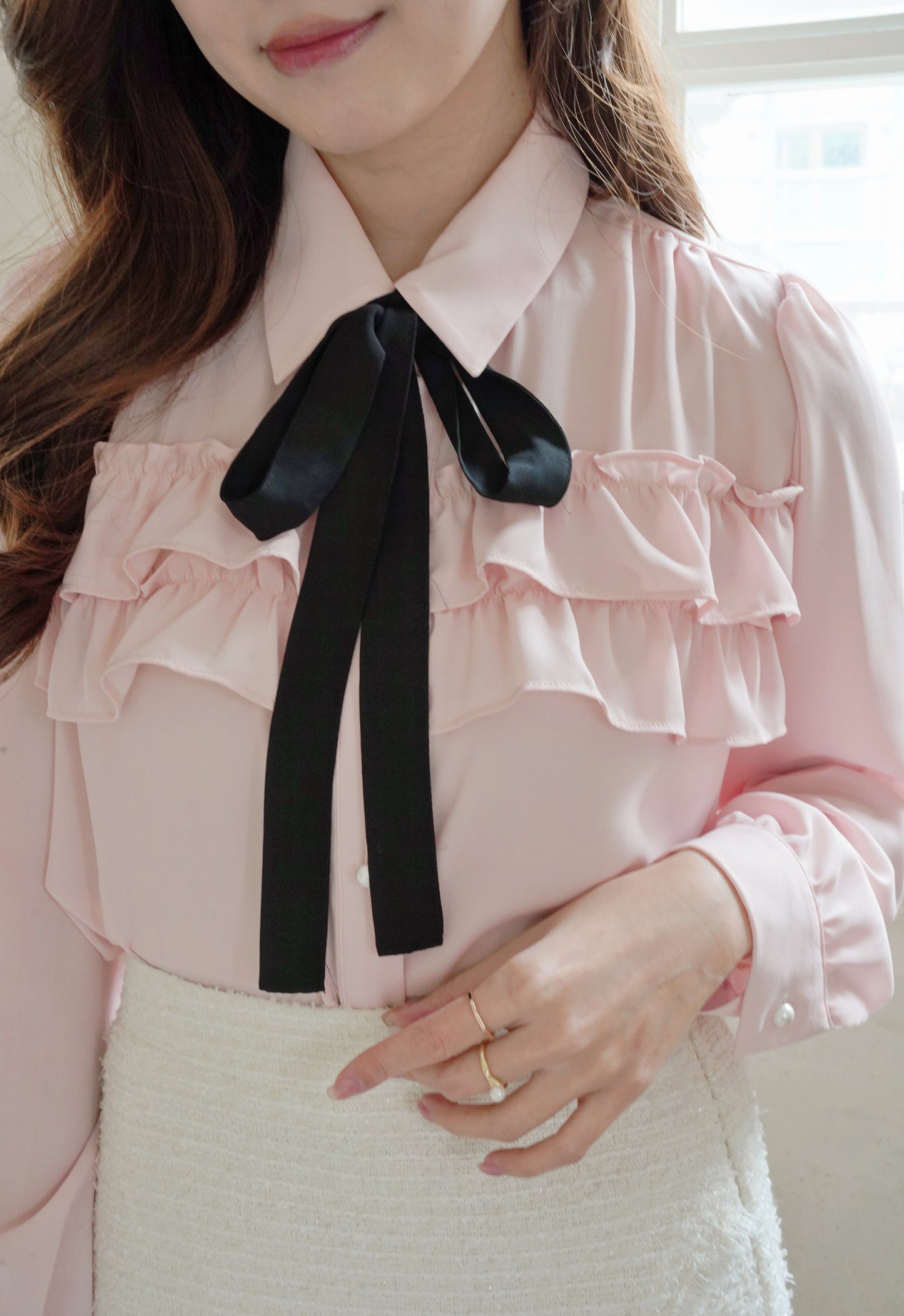The Little Ribbon Blouse