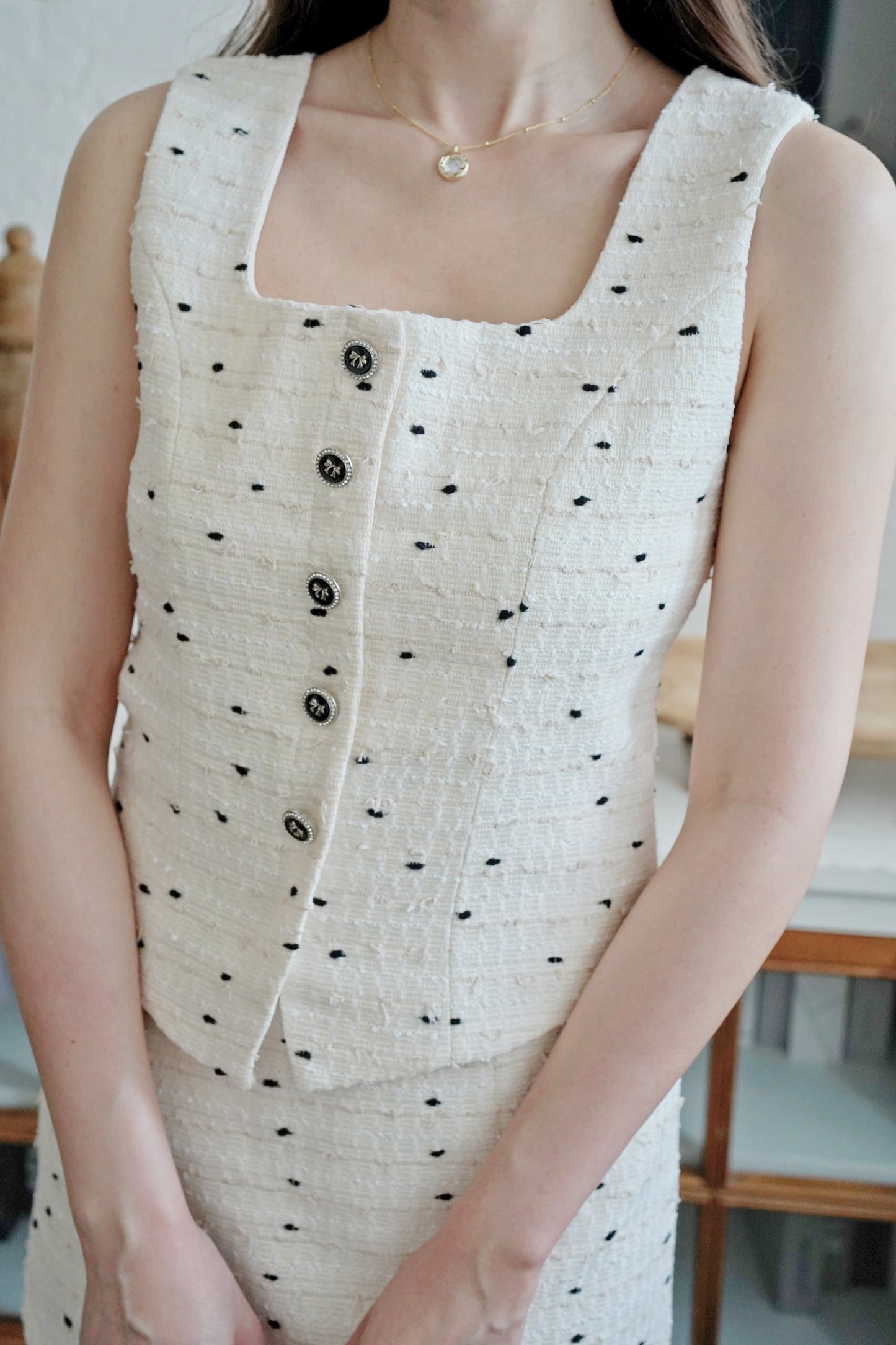 Be Chic Tweed Dress Set