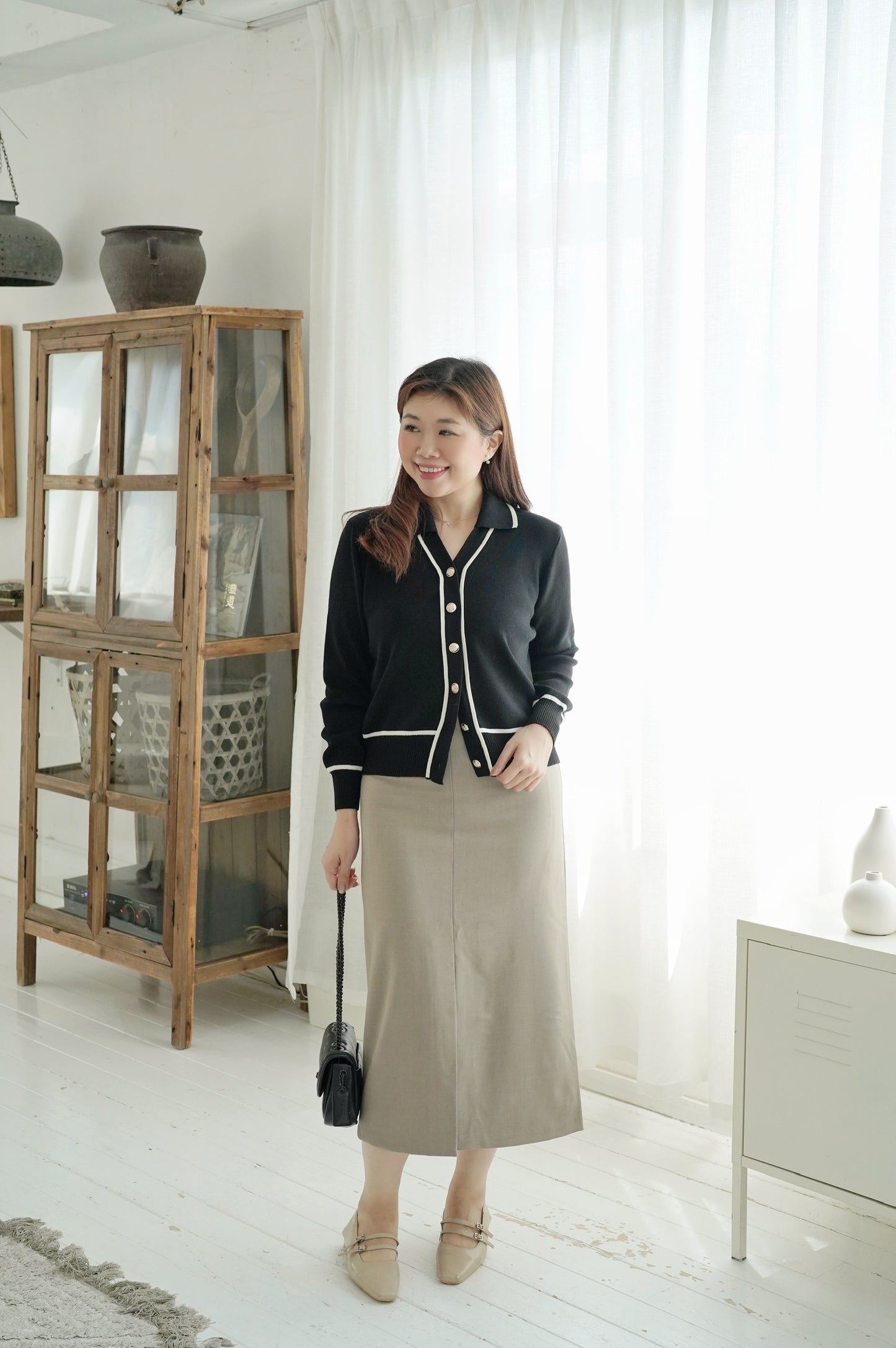 The Grace Collar Cardi
