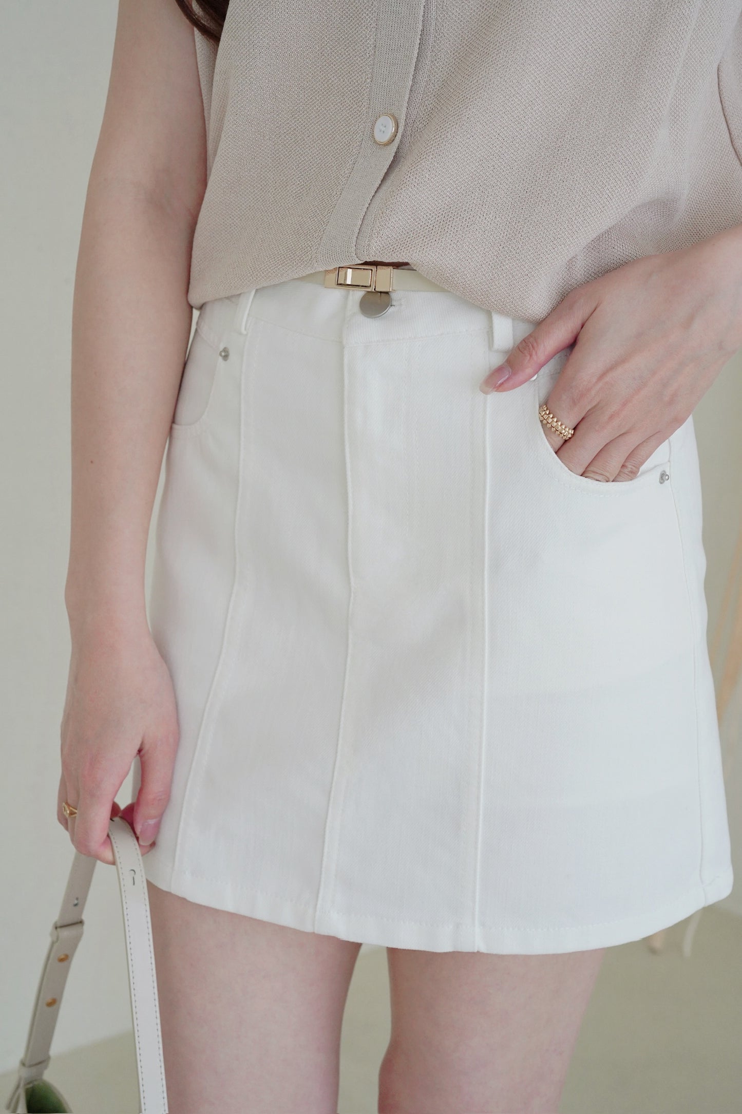 Mellow Denim Skirt