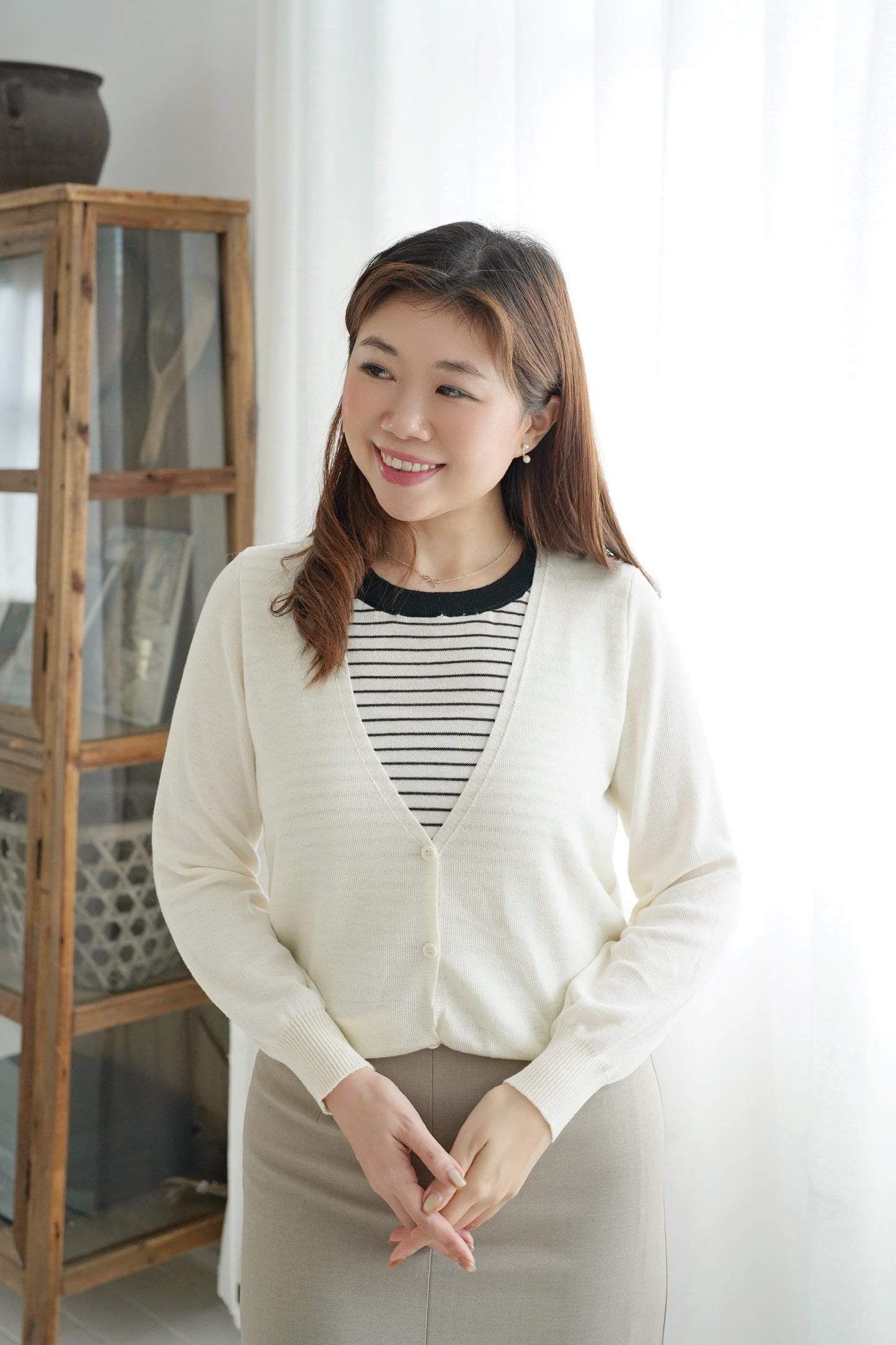 Frenchy Comfy Stripe Top