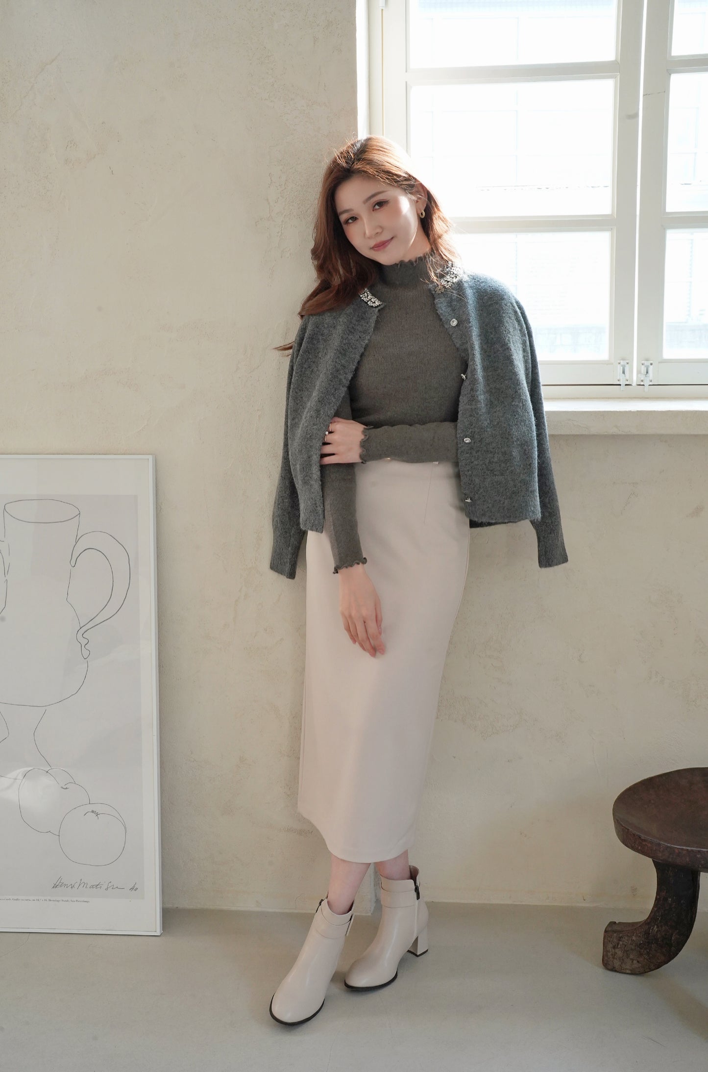 Ruffles Fine Wool Top