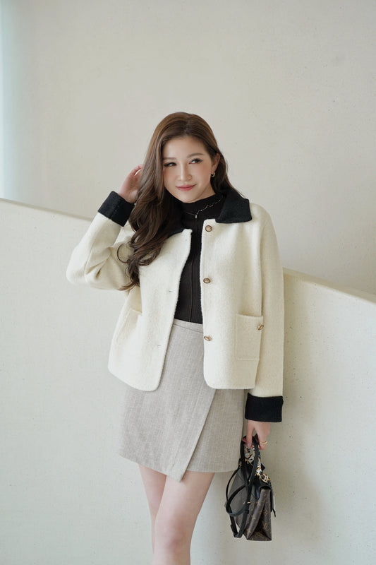 Deluxe Collar Wool Coat
