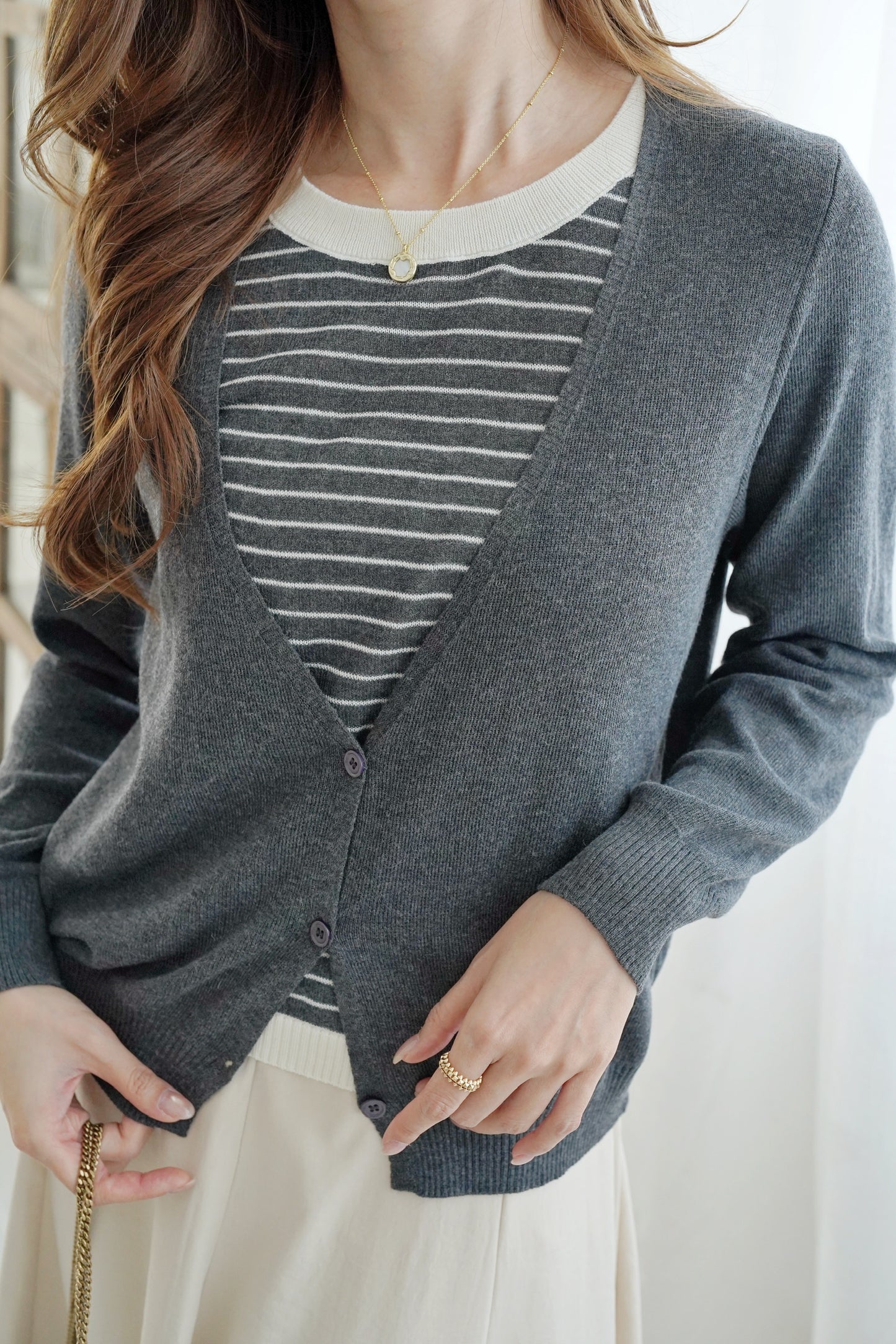 Frenchy Comfy Stripe Top