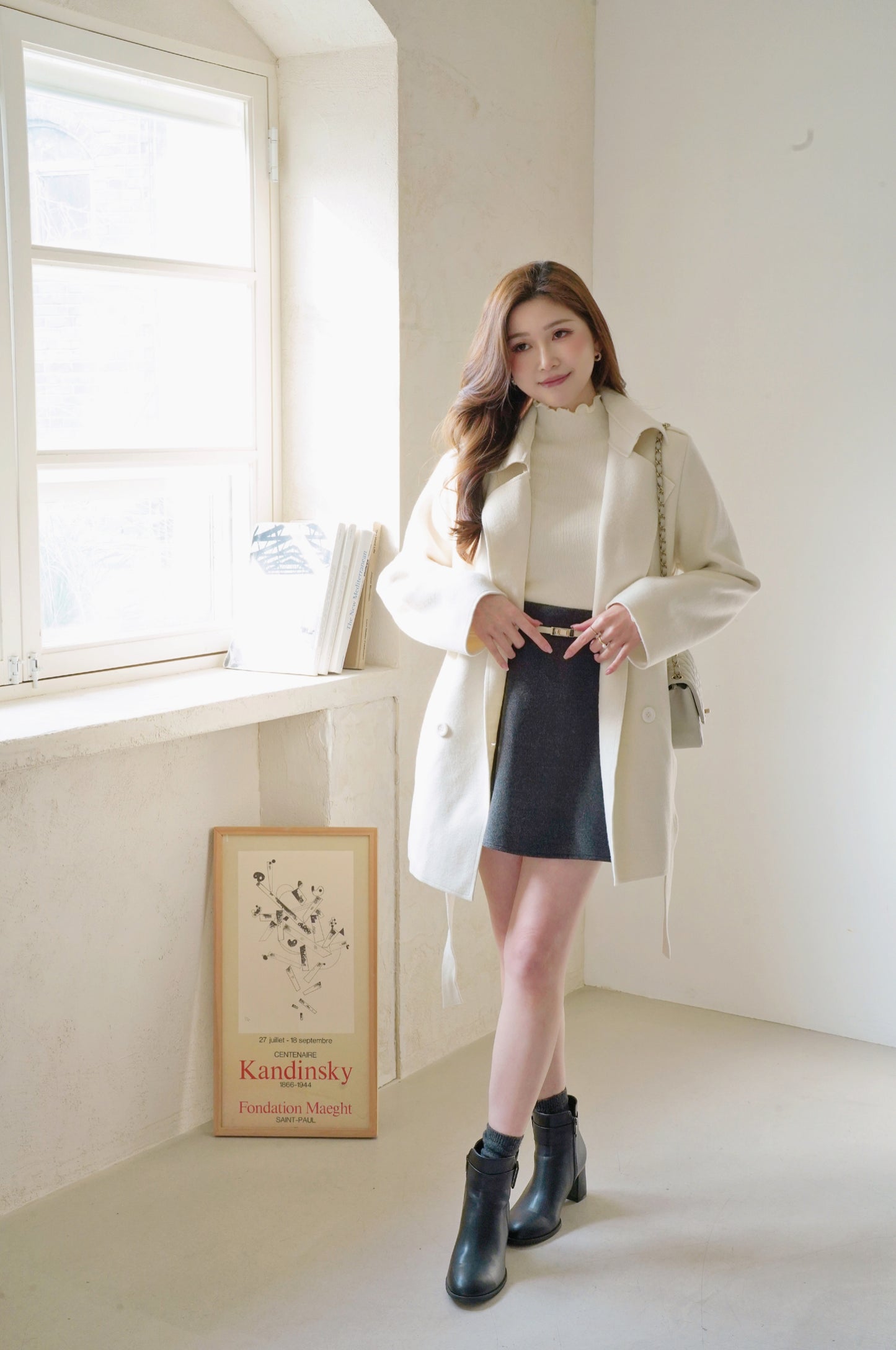 Ruffles Fine Wool Top