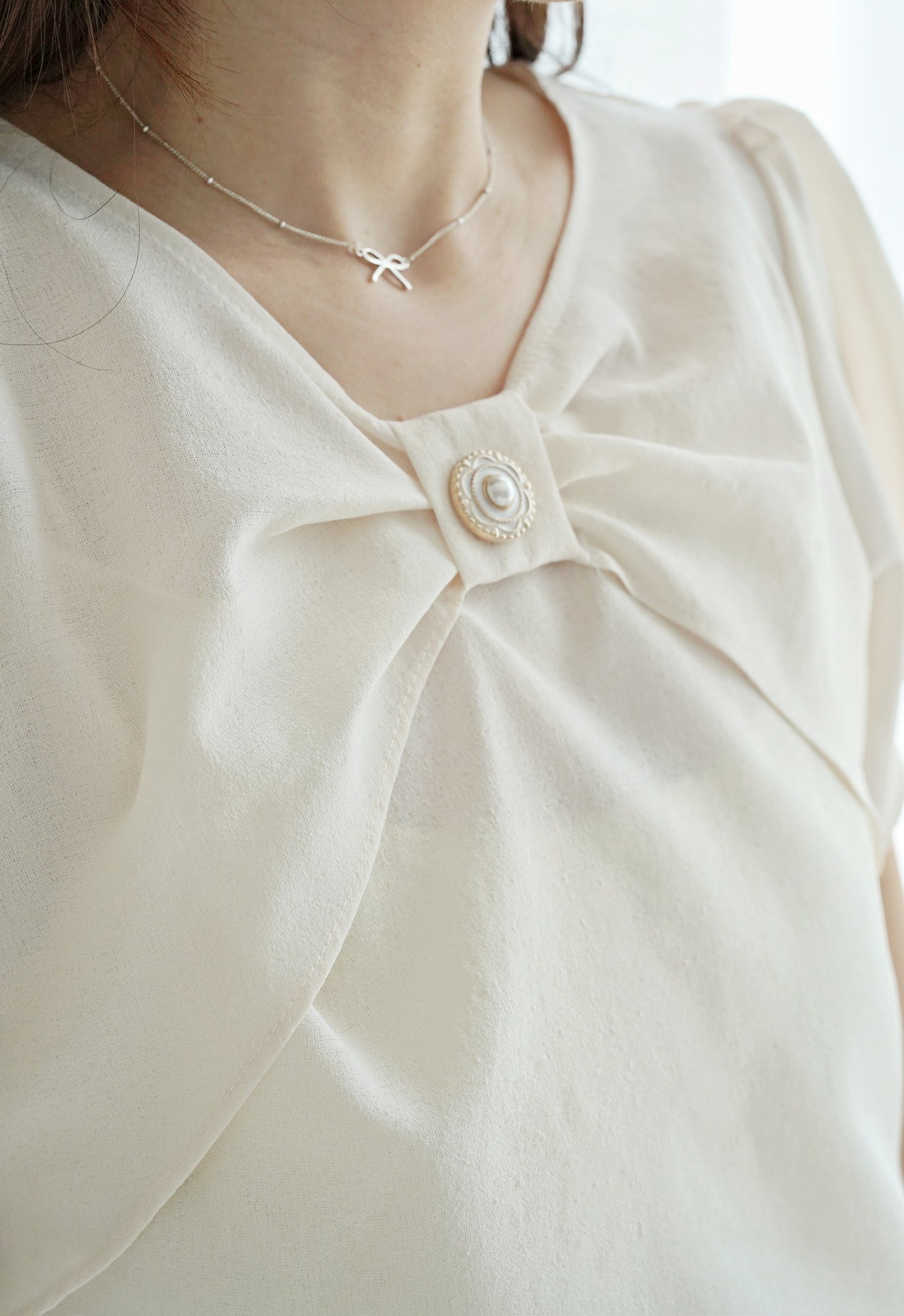 Daisy Ribbon Blouse