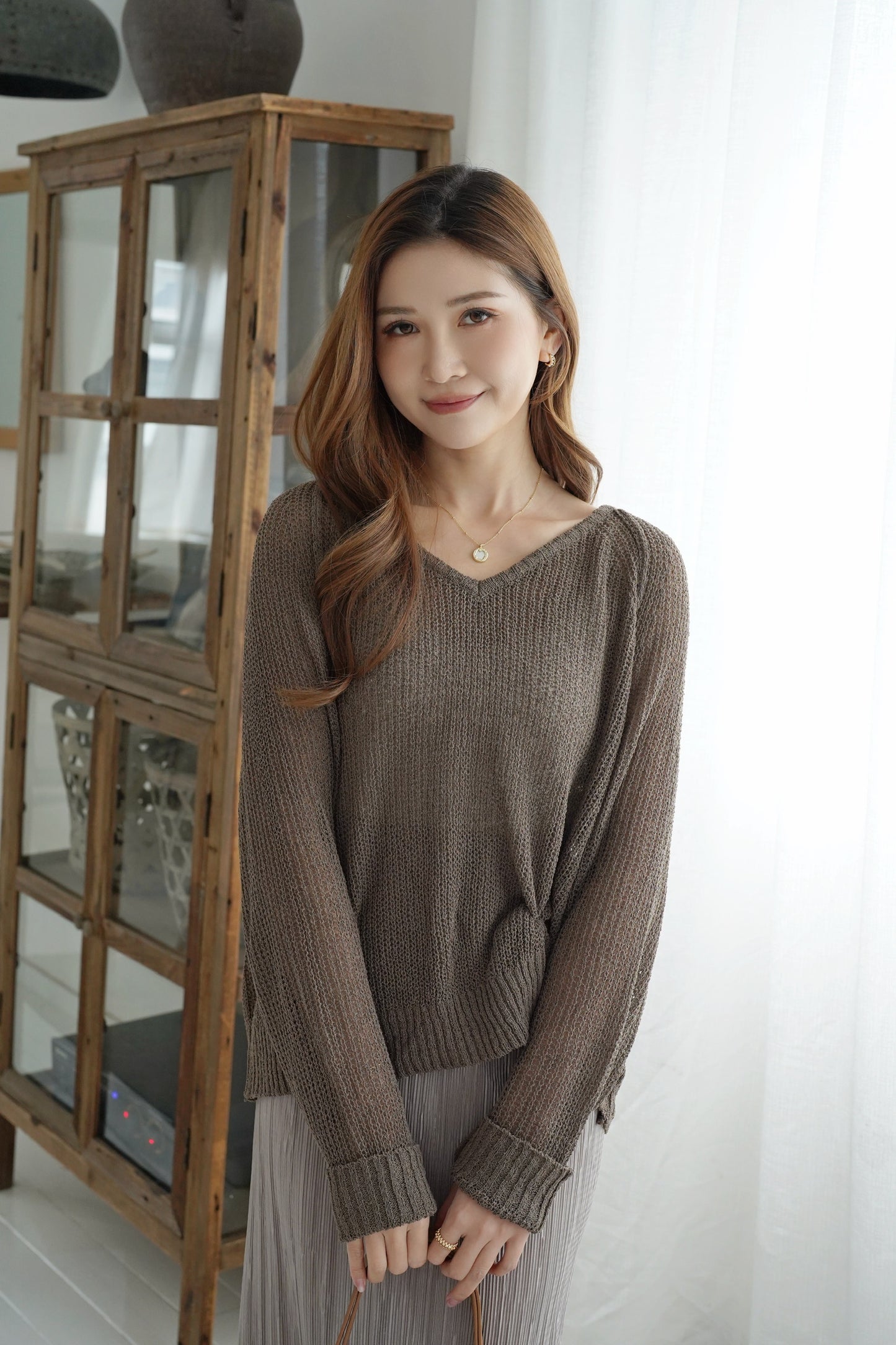 Fall In Autumn Dress Set