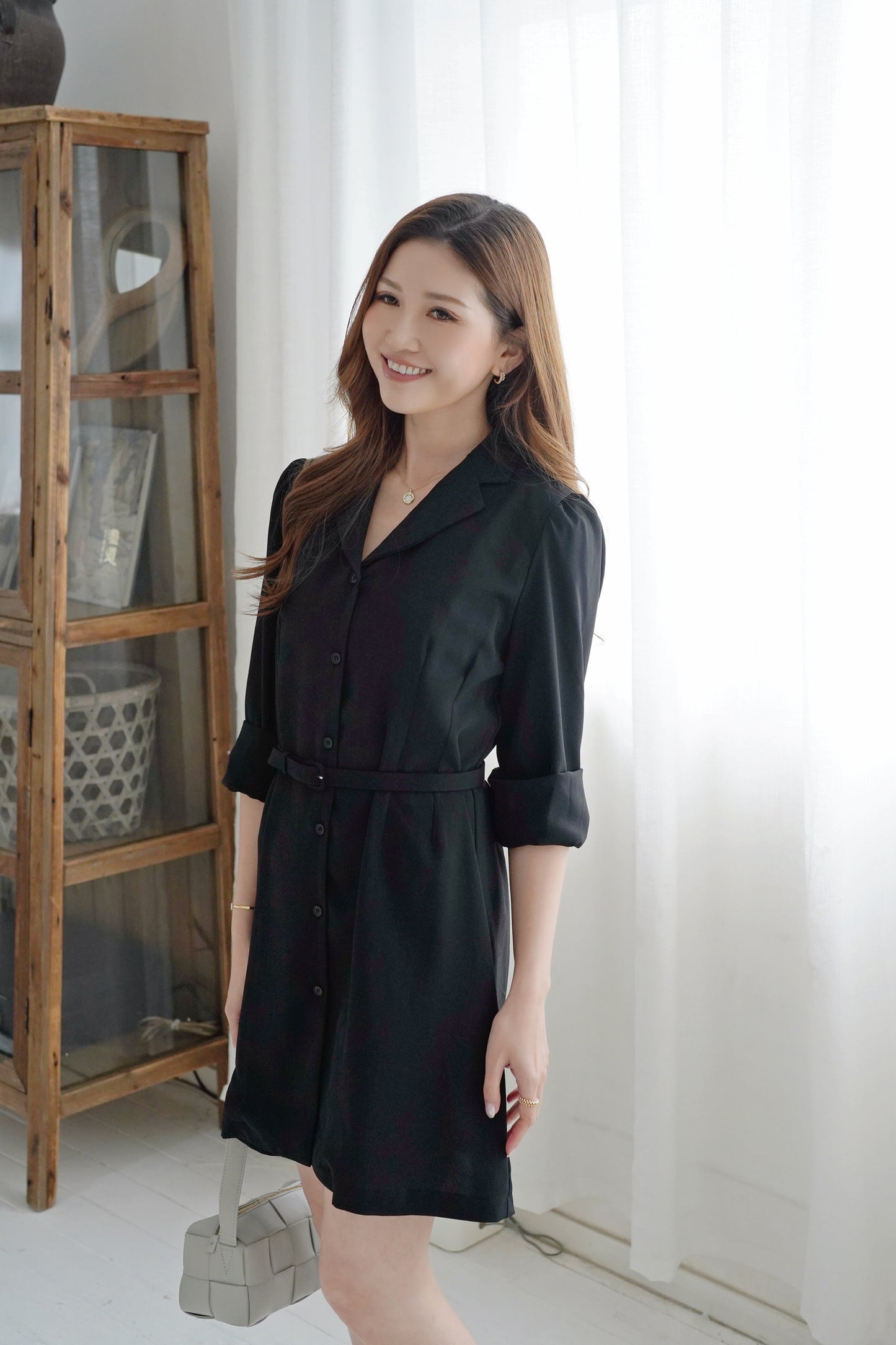 Merci Button Up Dress