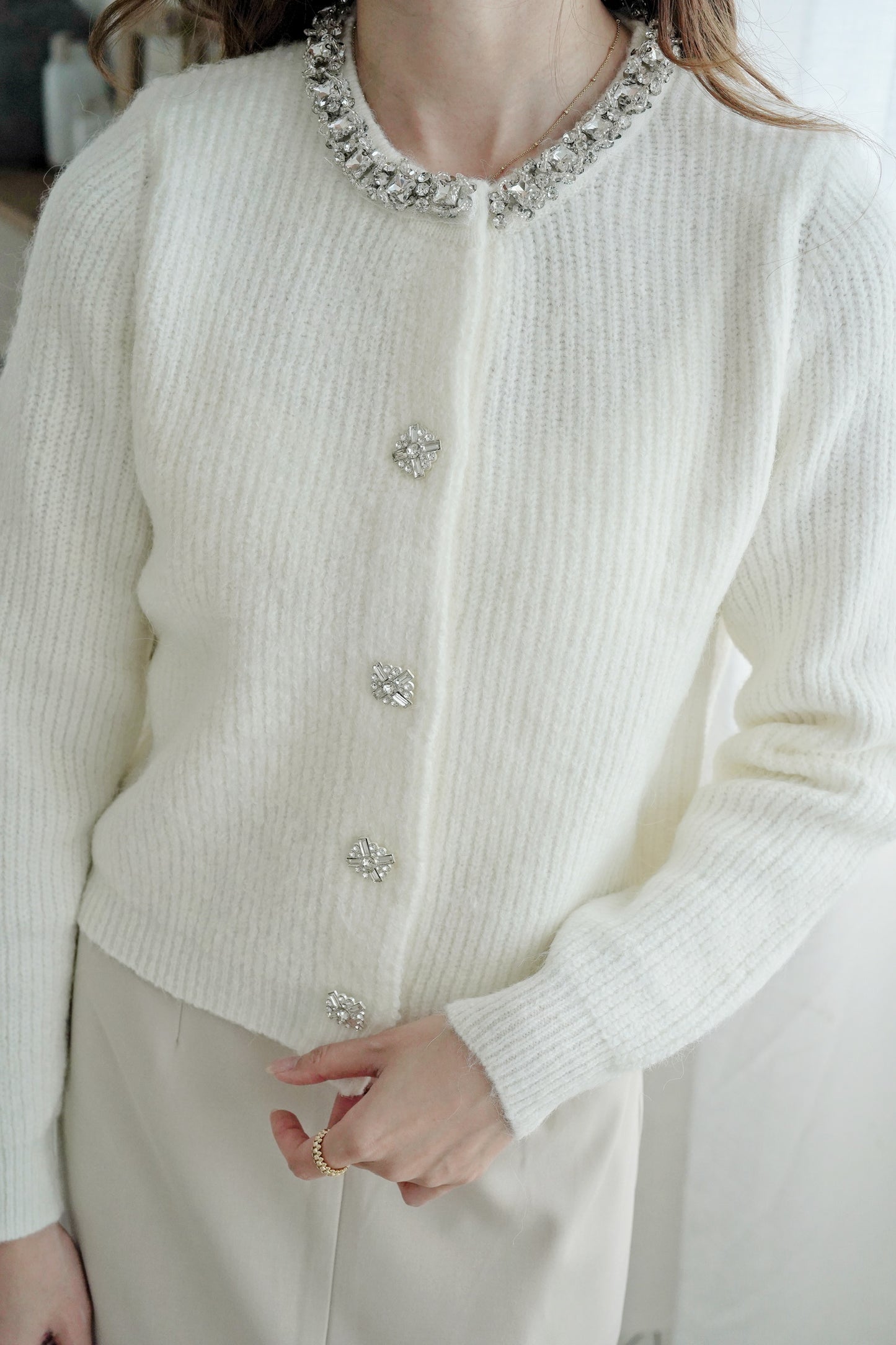 Twinkle Snowflake Cardi