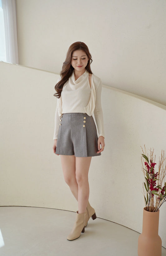 Luna Dapped Knitted Top