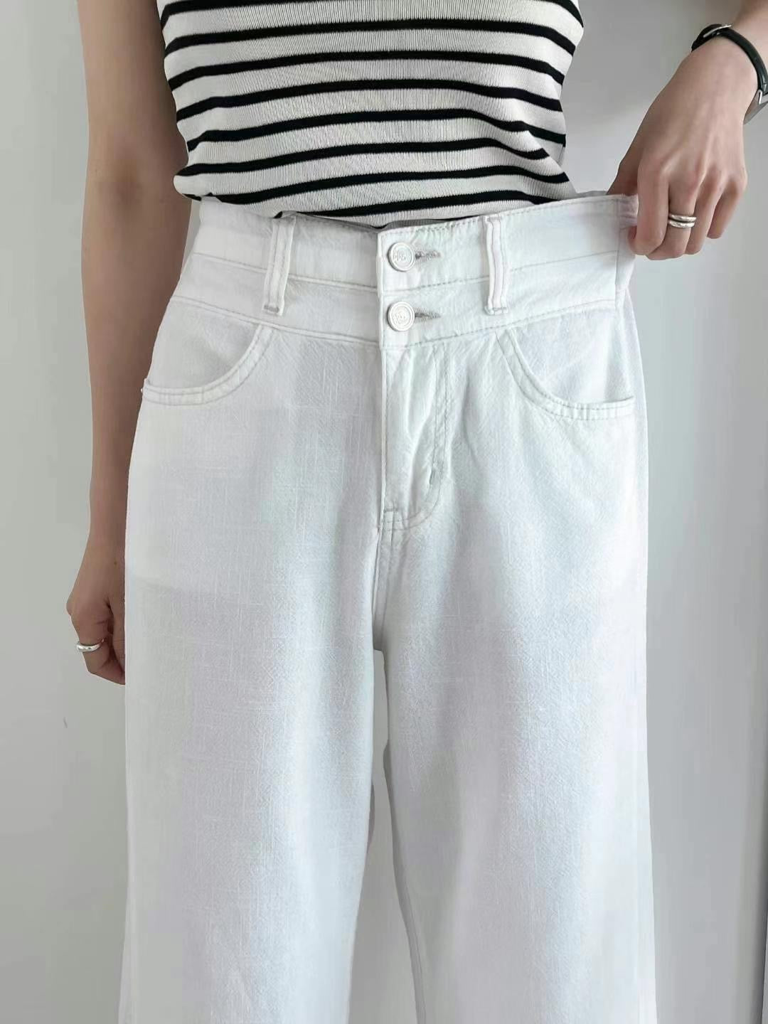 Summer Wide Leg Jeans