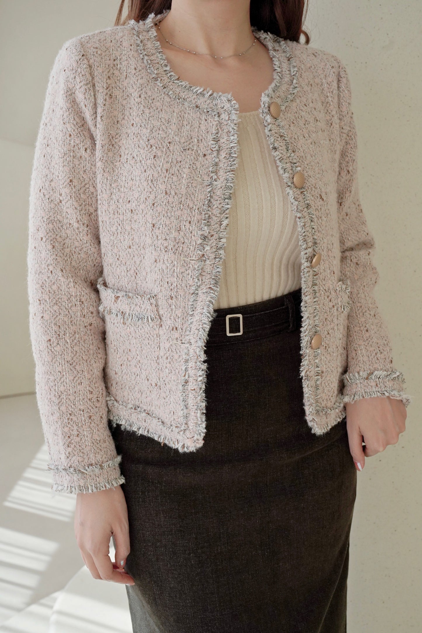 The Luxe Tweedy Coat