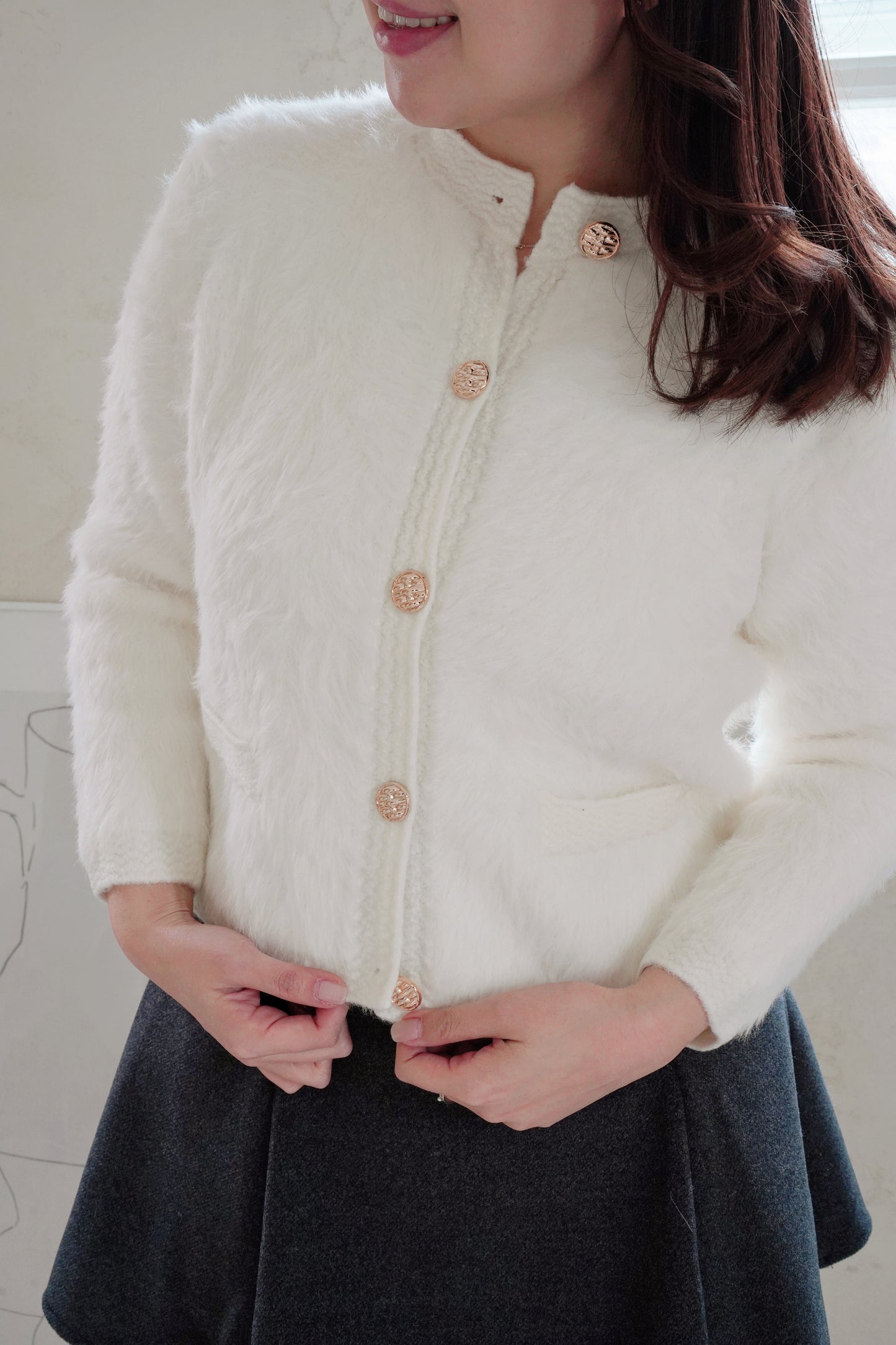 Snowy Fairy Cardi