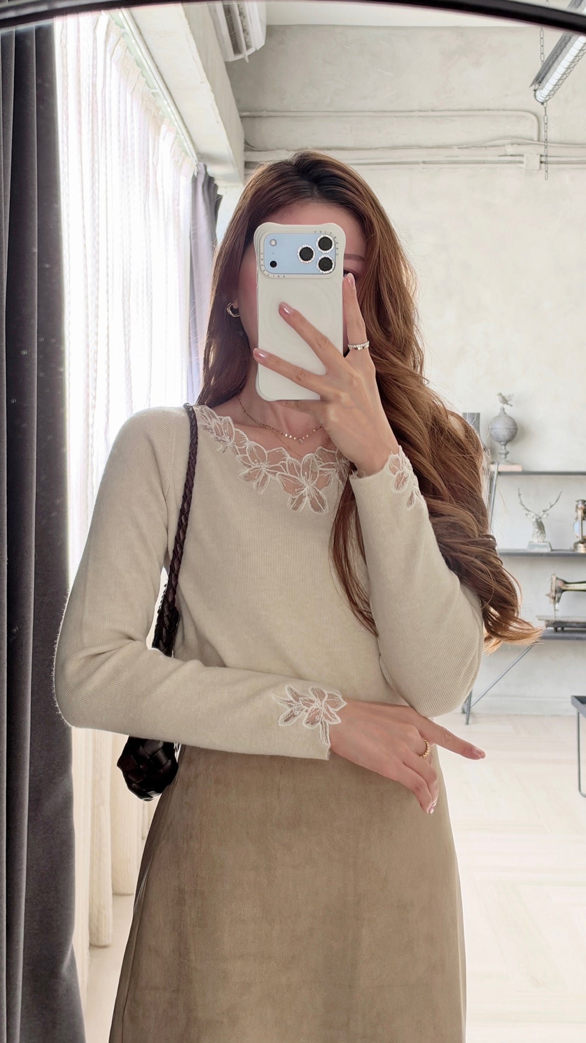 Floral Romance Knit Top