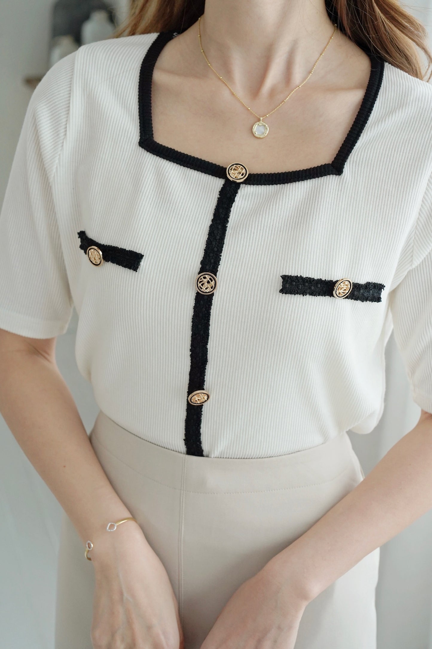 Coco Squareneck Top