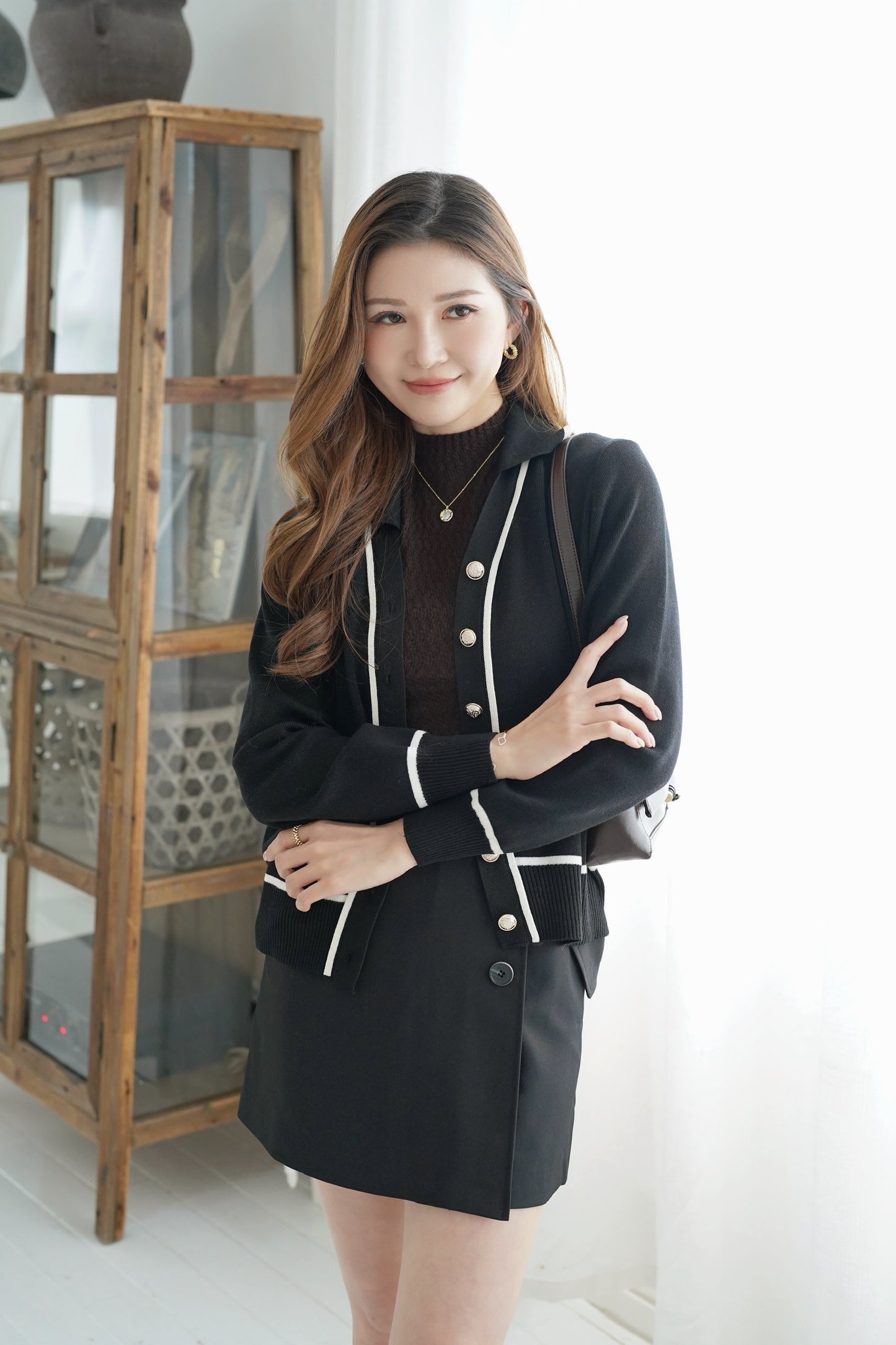 The Grace Collar Cardi