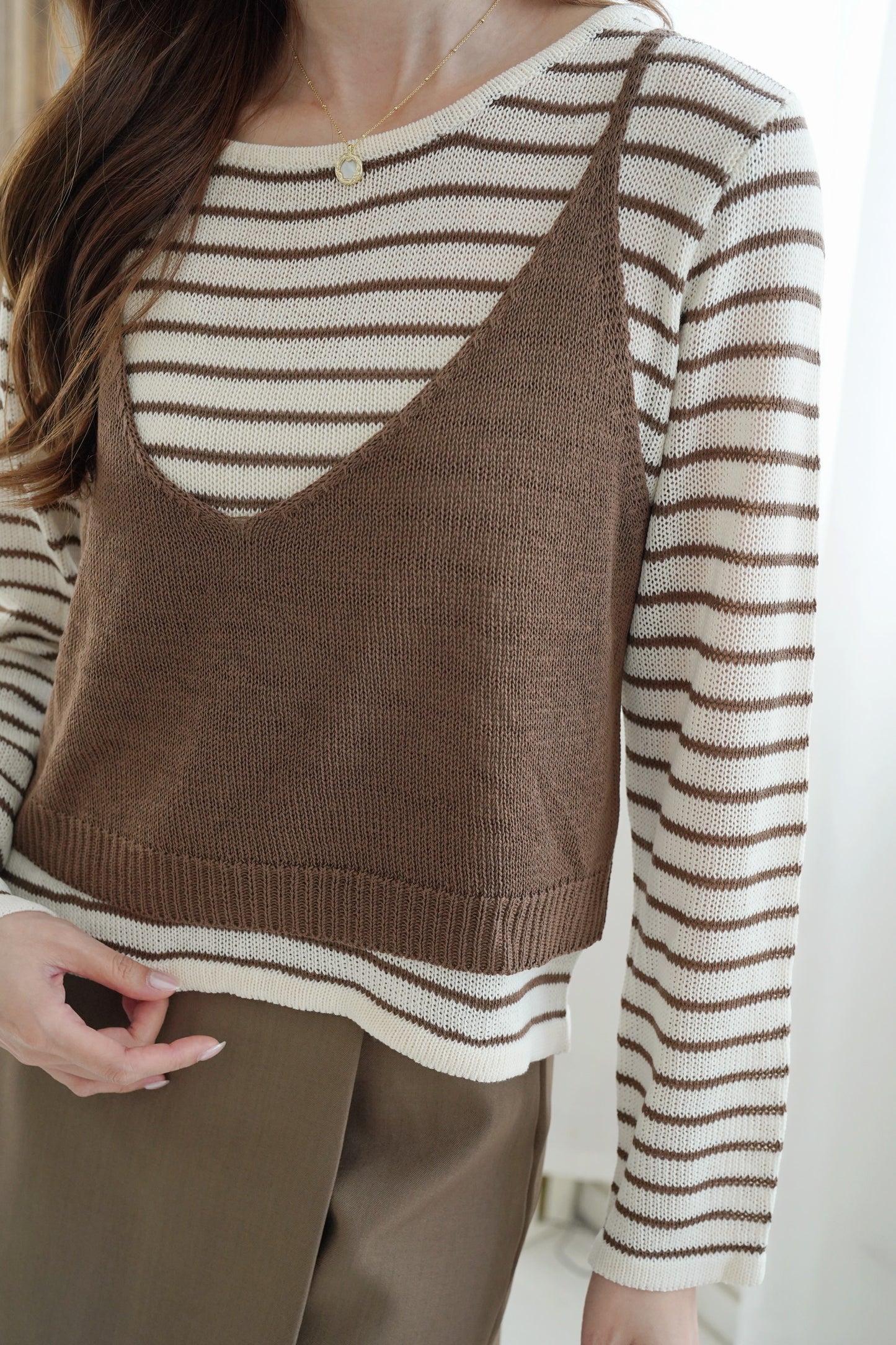 Cozy Stripe Sweater