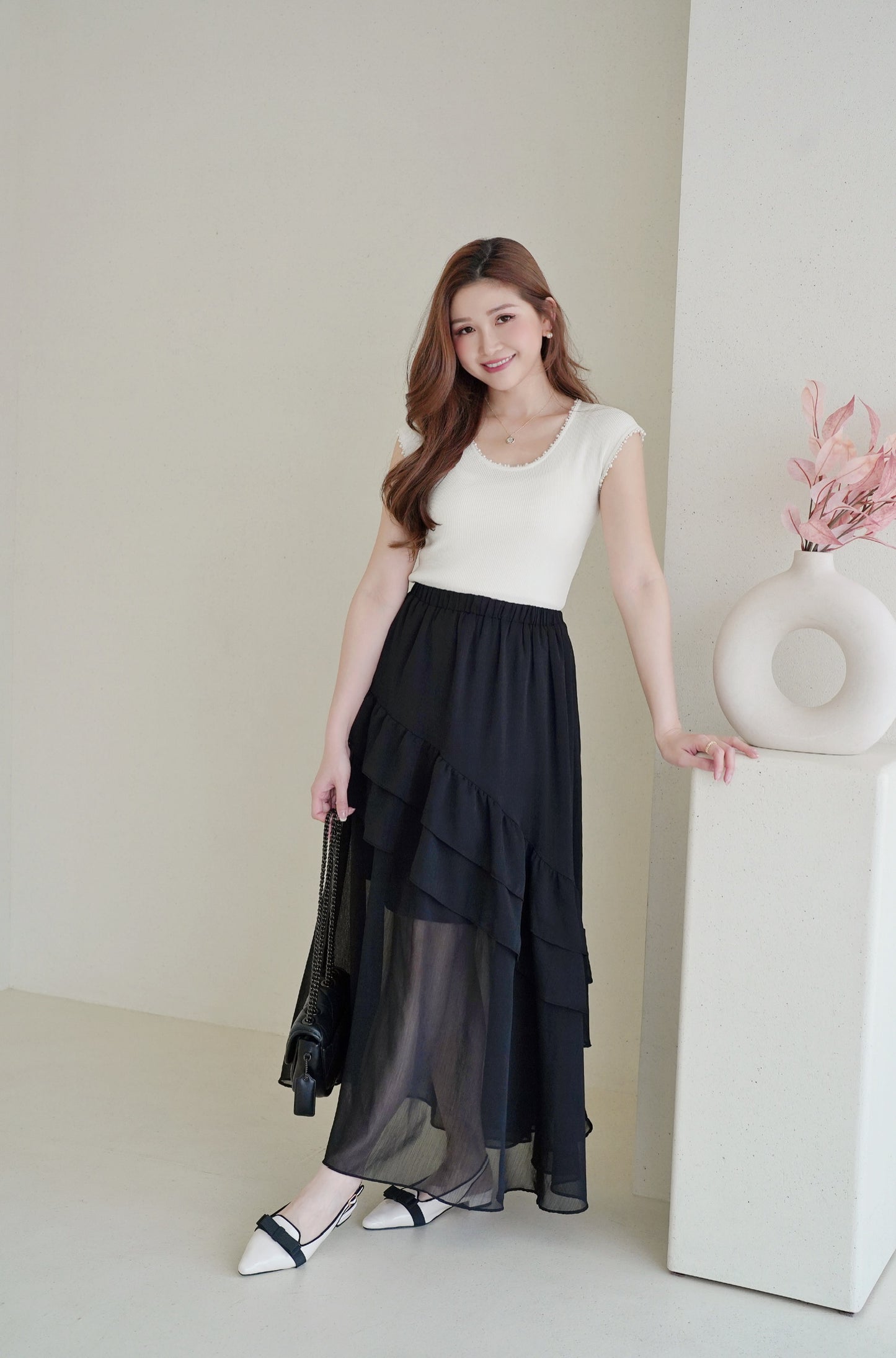 Floral Ruffles Dress