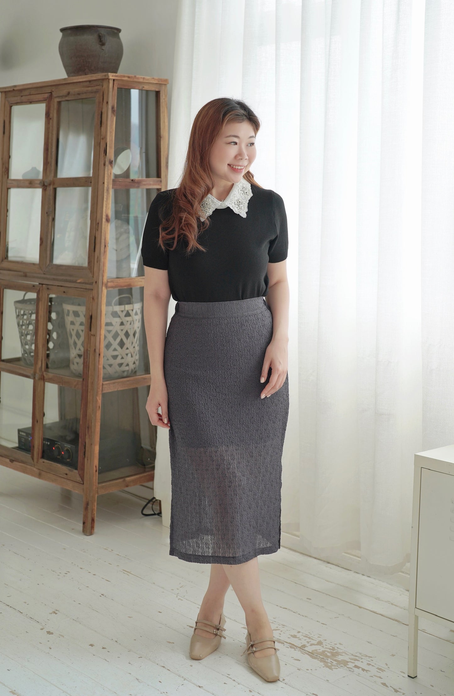 Frenchy Collar Top