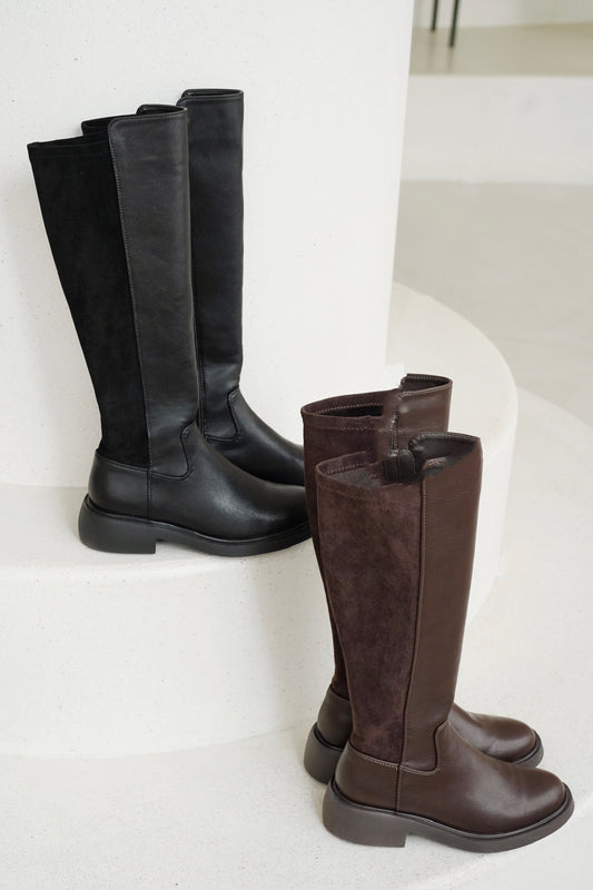 The Suede Leather Boots