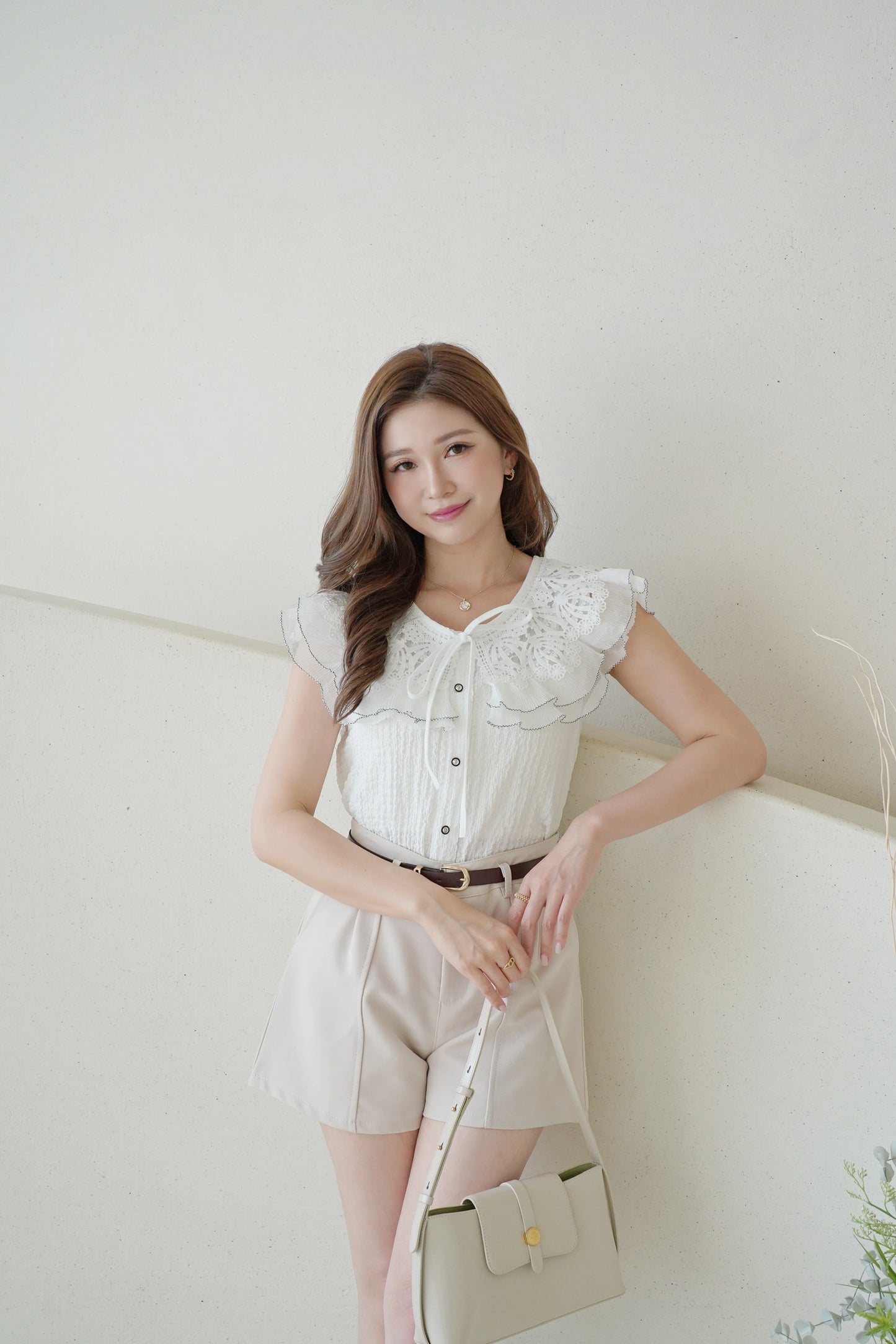 Elly Ruffle Top