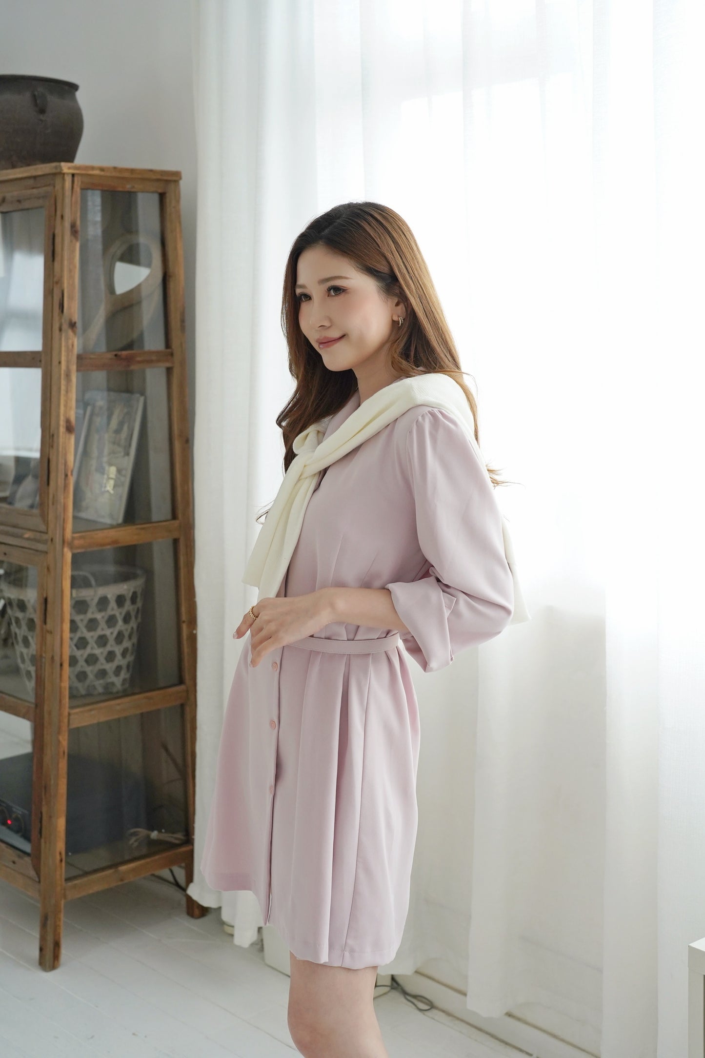 Merci Button Up Dress