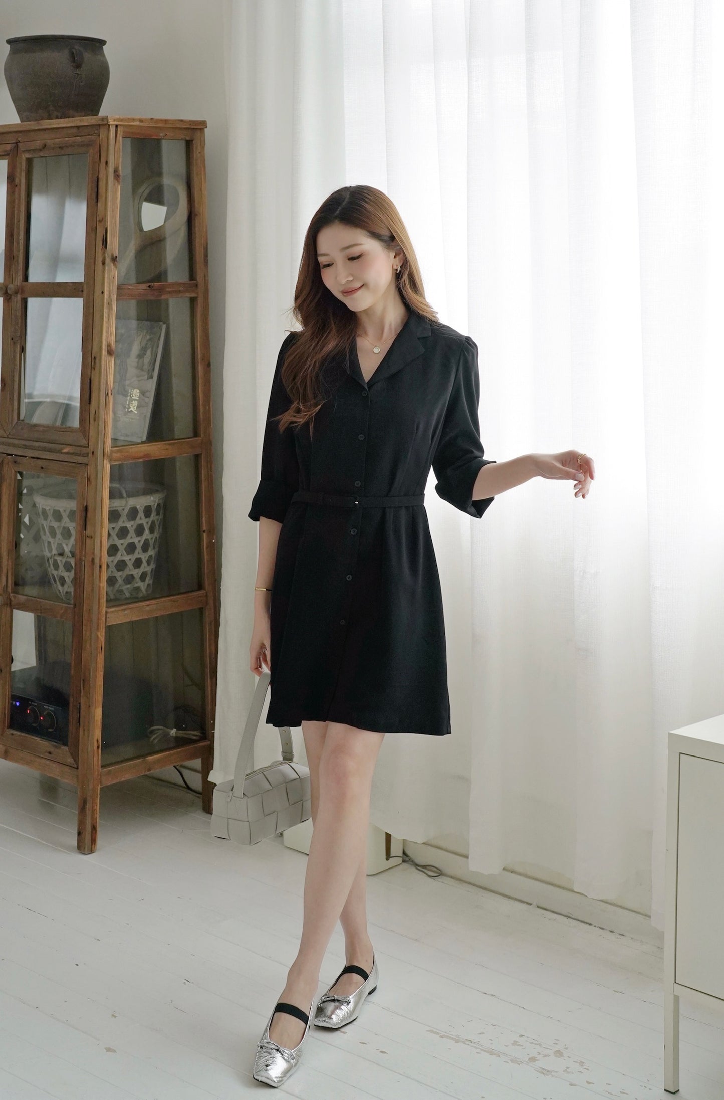 Merci Button Up Dress