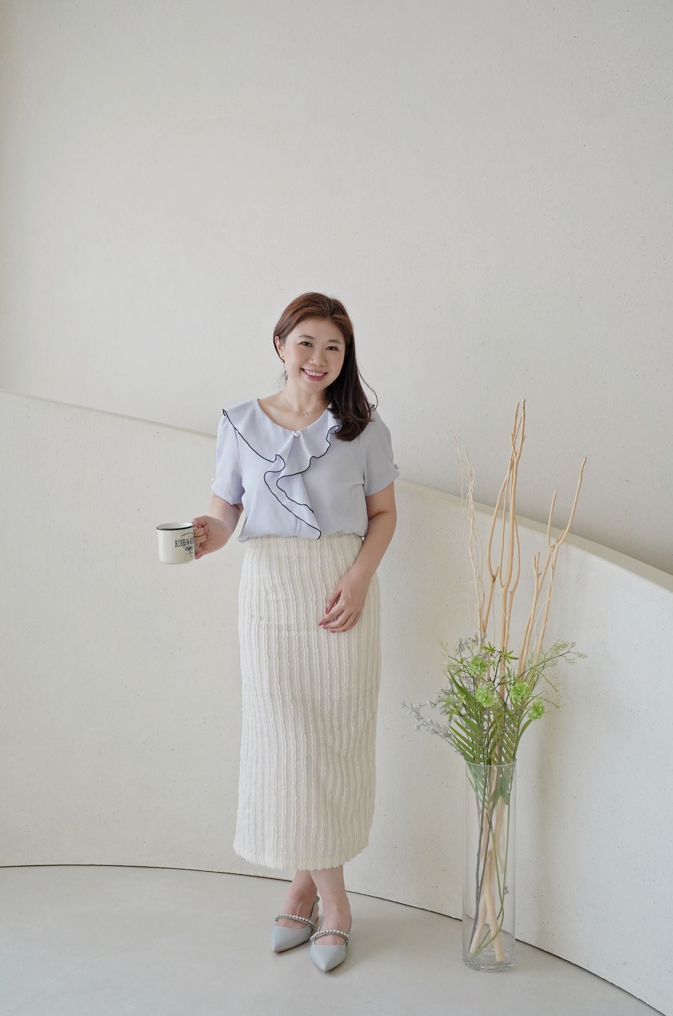 Romance Pearly Blouse