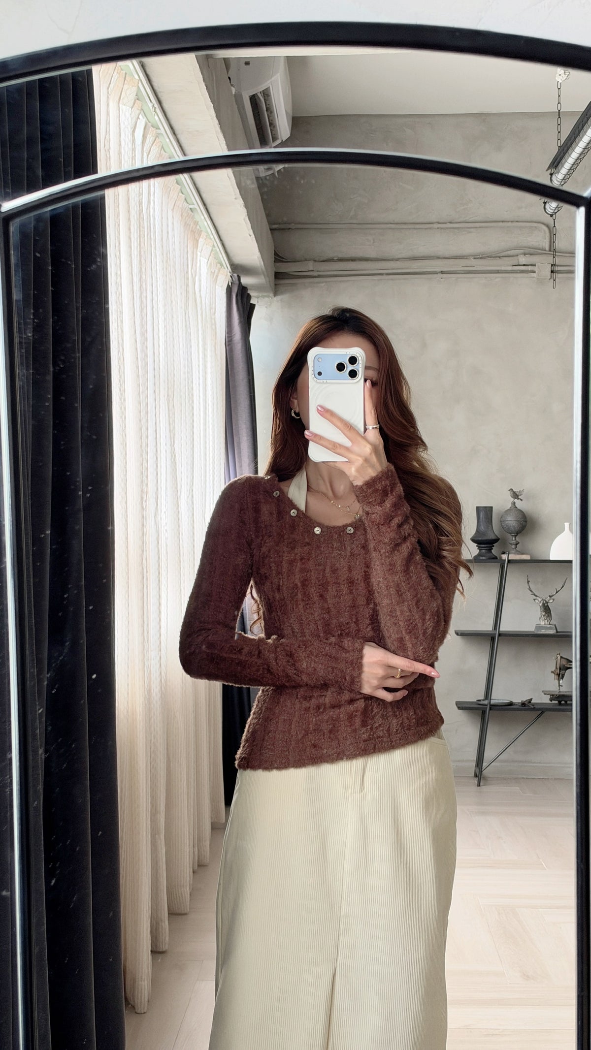 Laurent Mellow Top