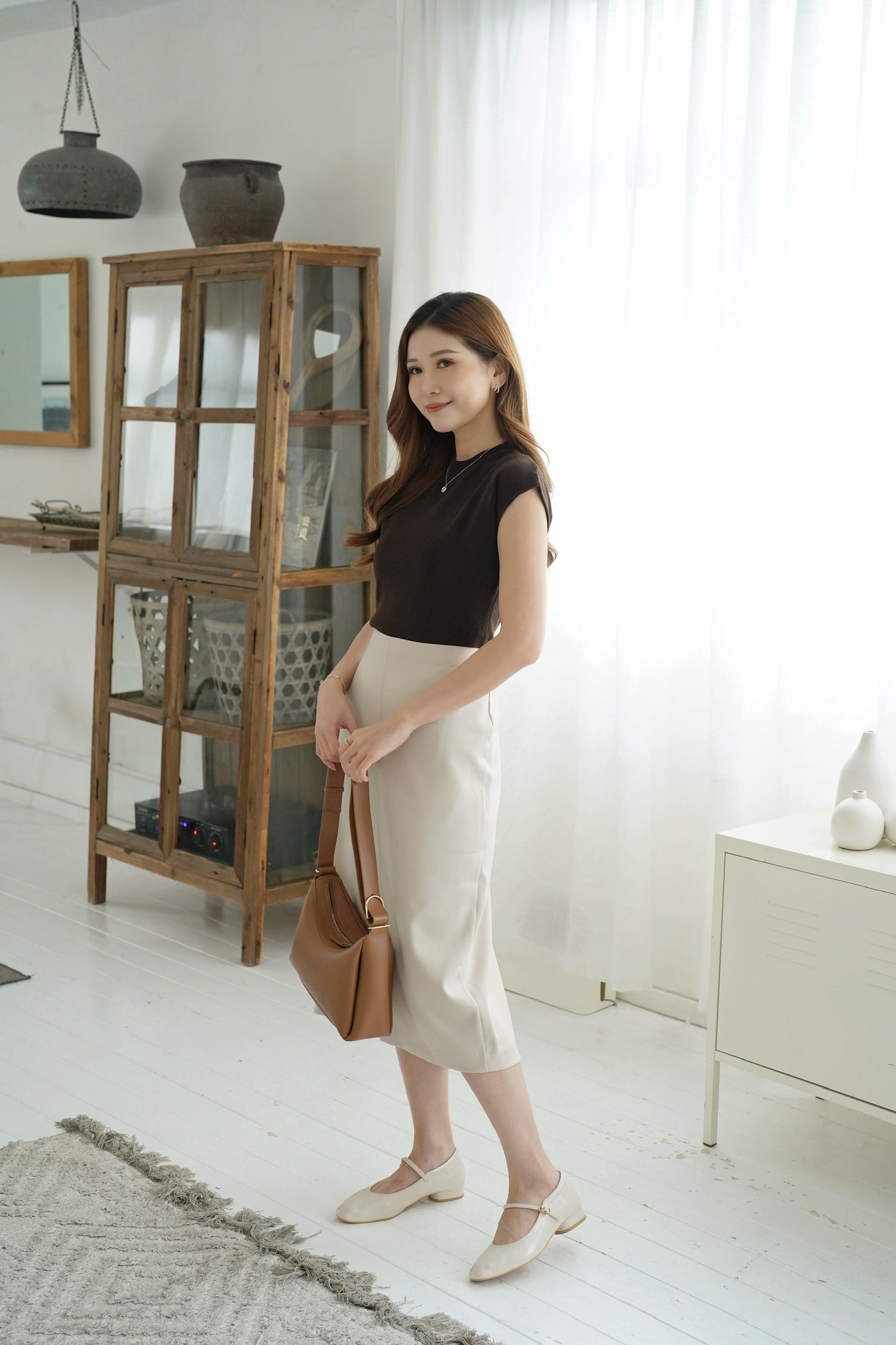 High Waist Autumn Skirt