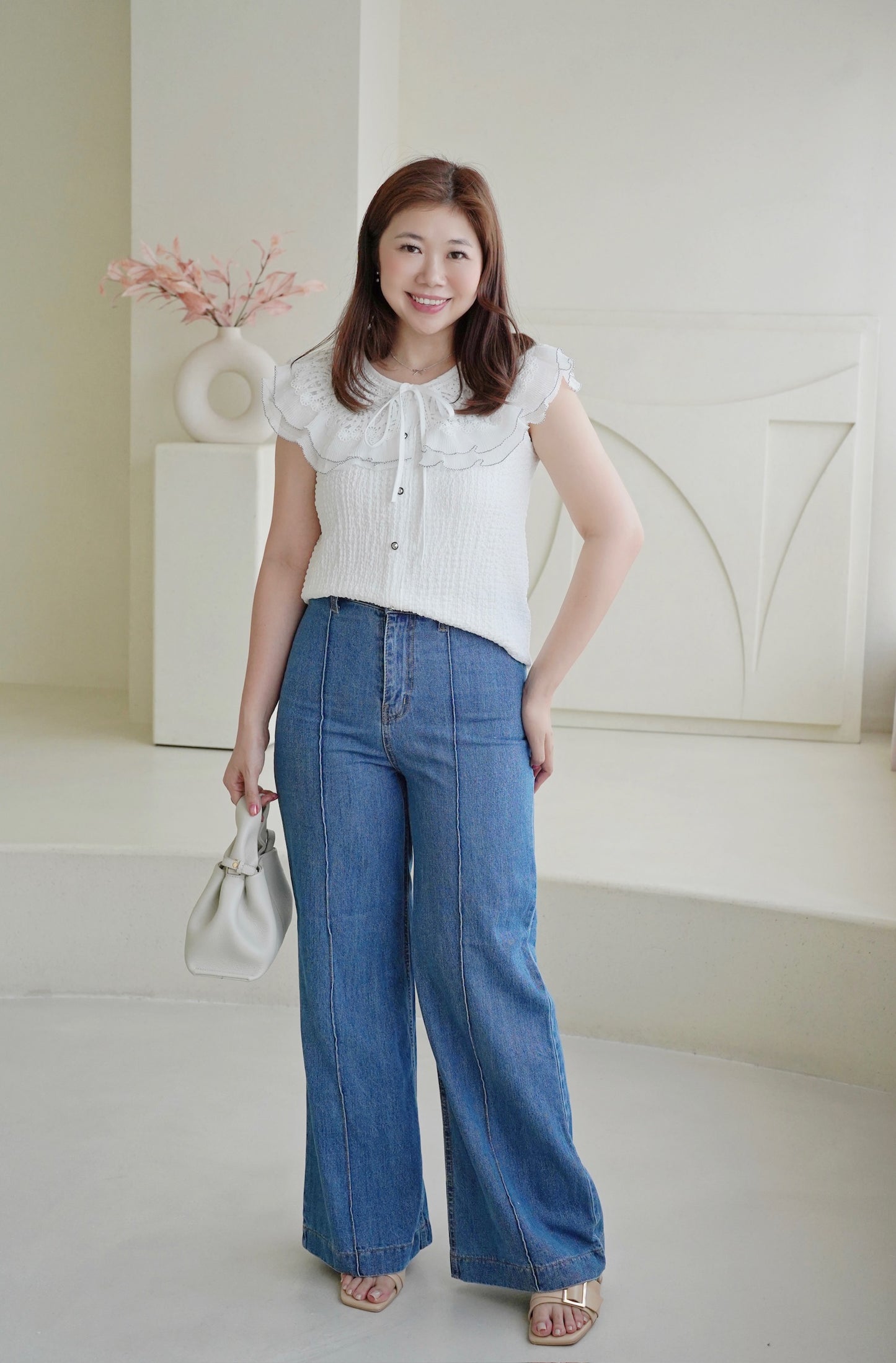 Elly Ruffle Top