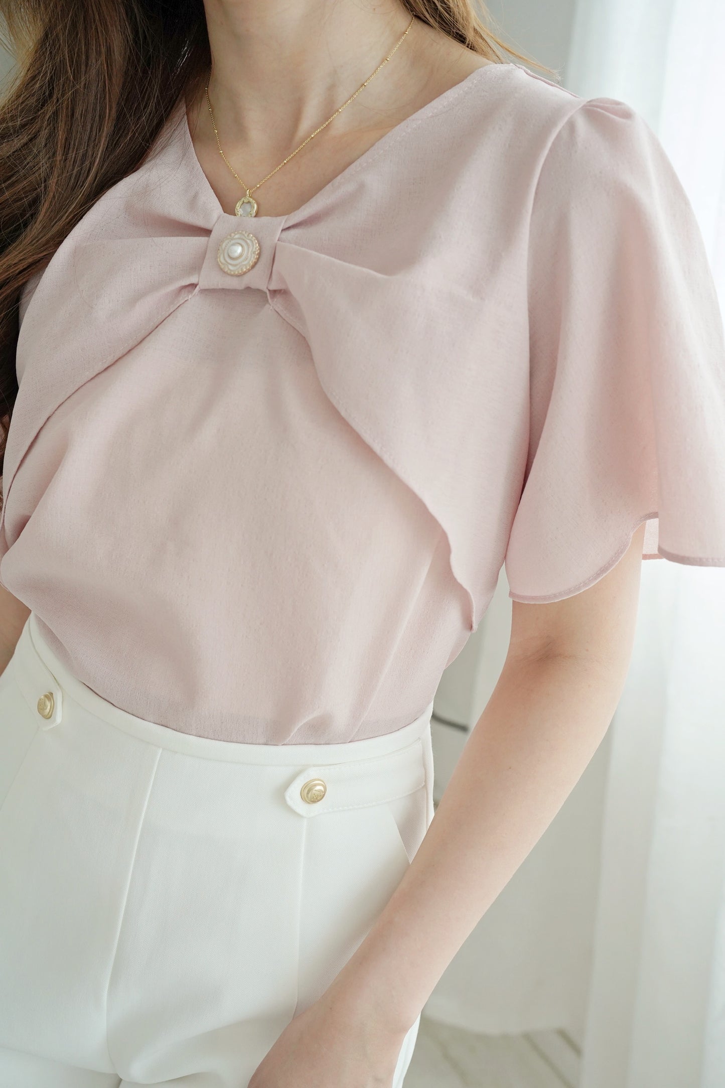 Daisy Ribbon Blouse