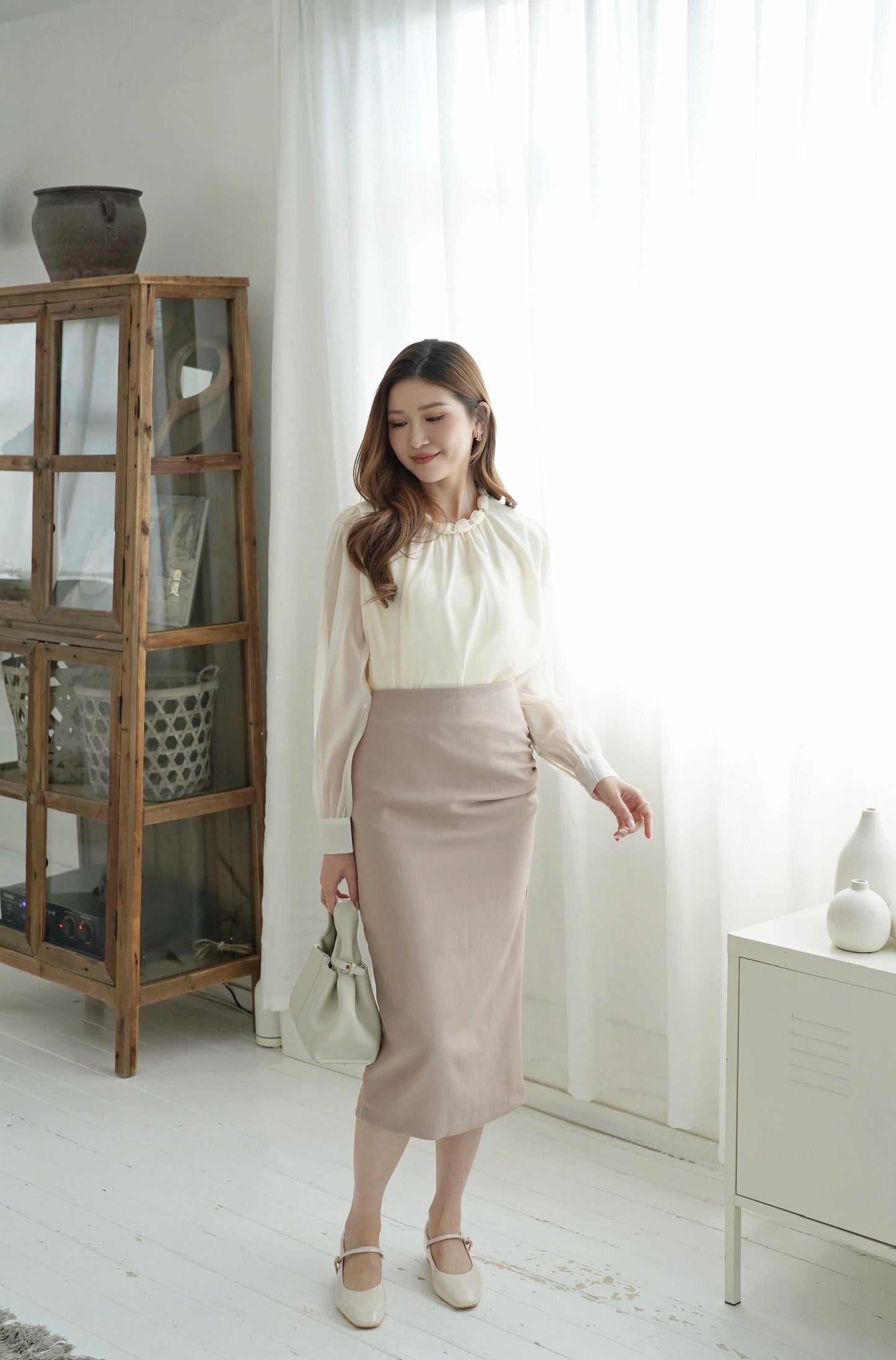 Gracie Sheer Blouse