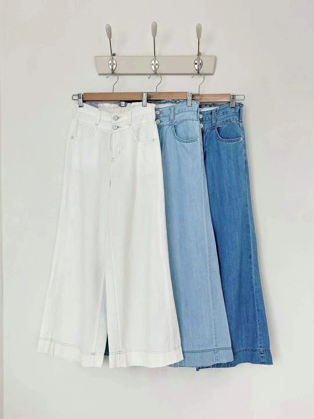 Summer Wide Leg Jeans