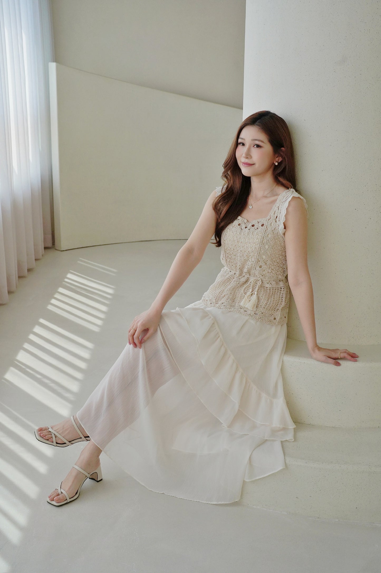 Floral Ruffles Dress