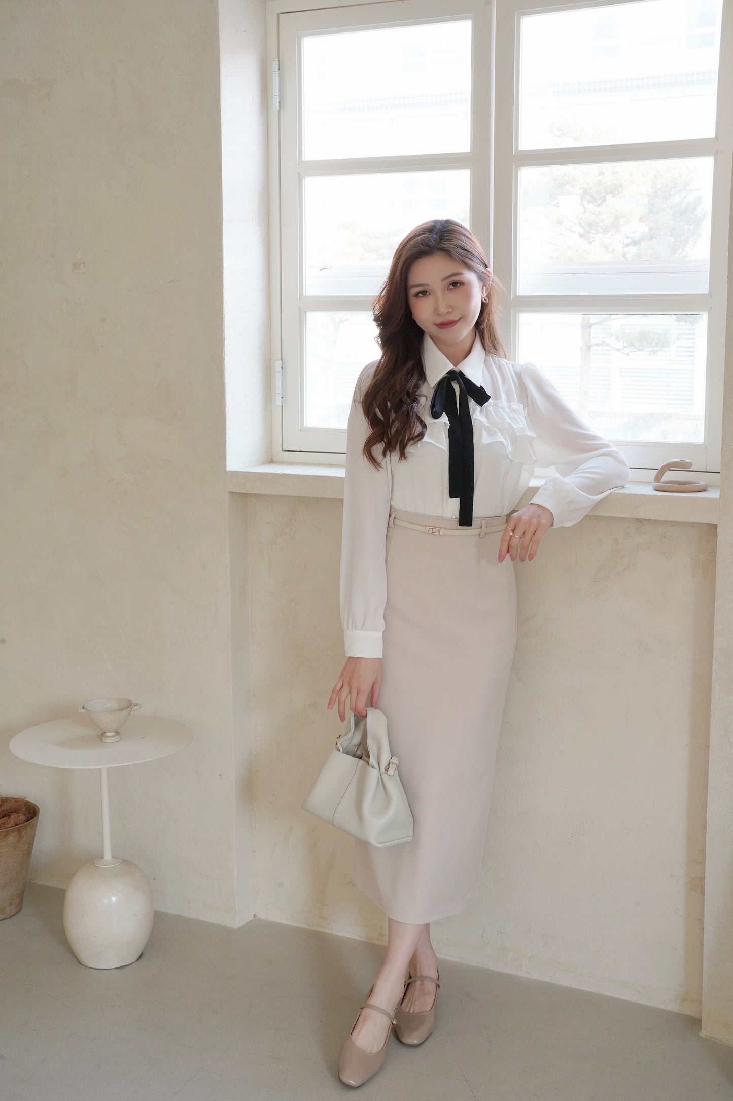 The Little Ribbon Blouse