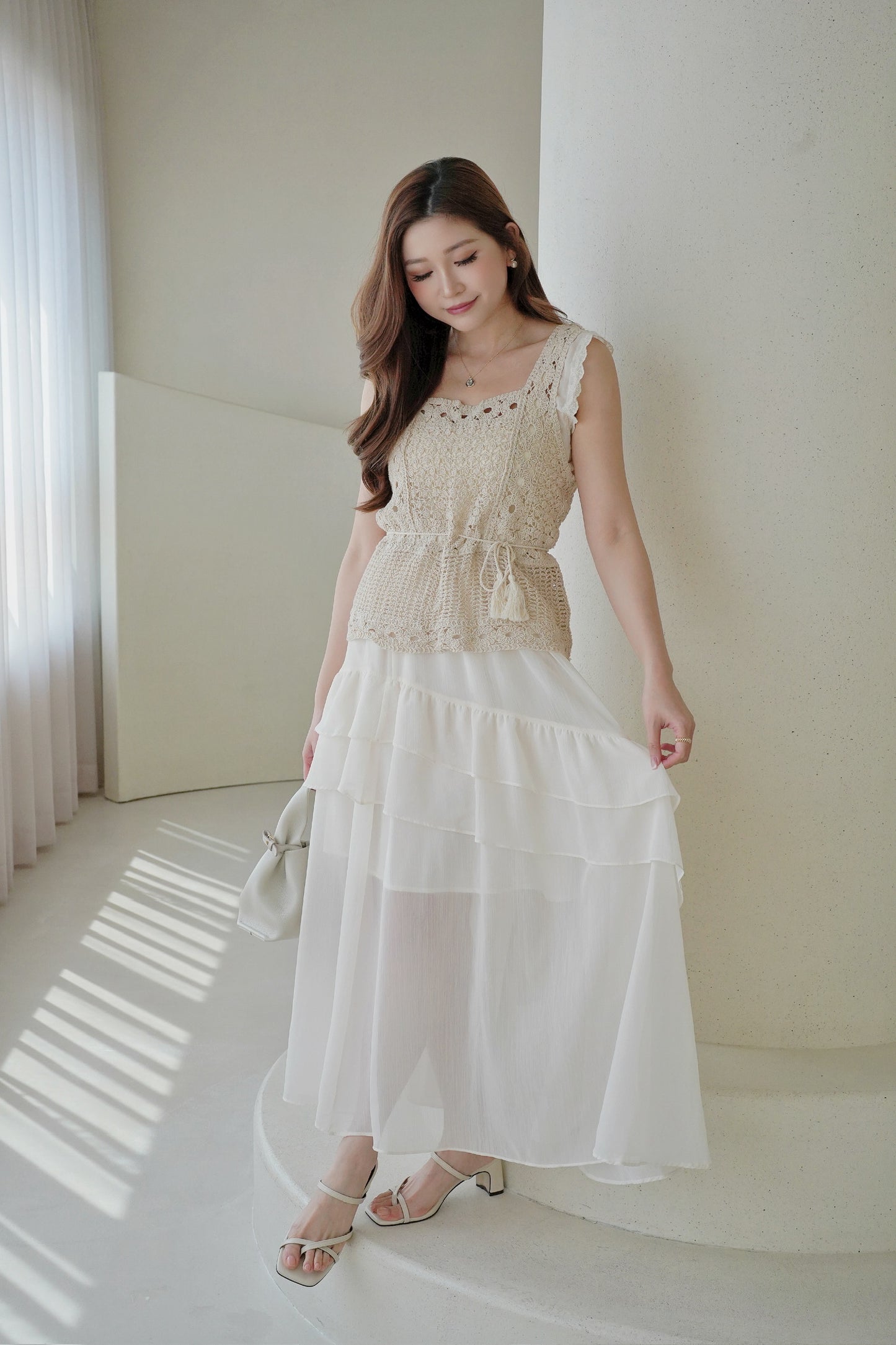 Floral Ruffles Dress