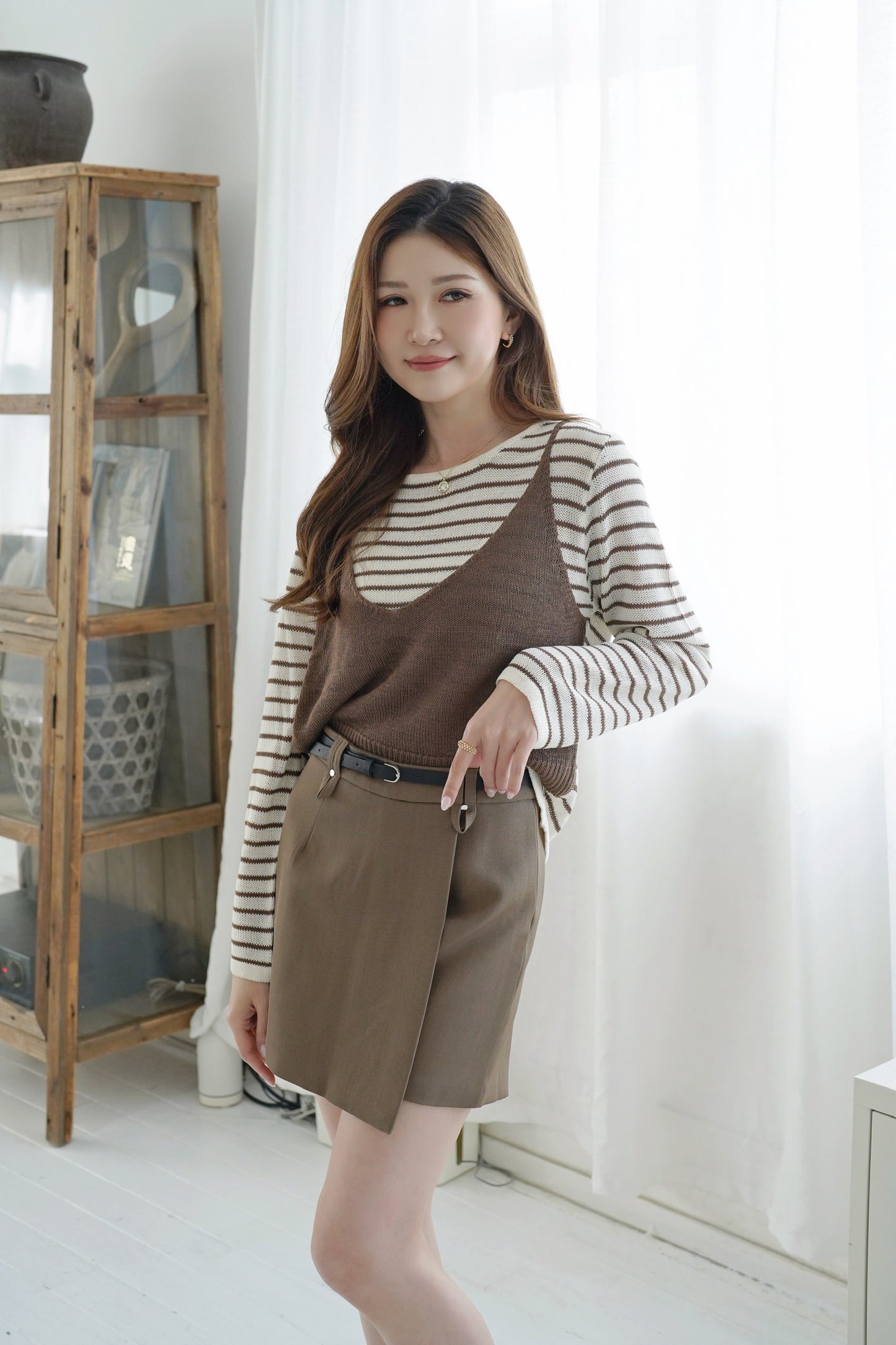 The Fall Belty Skort