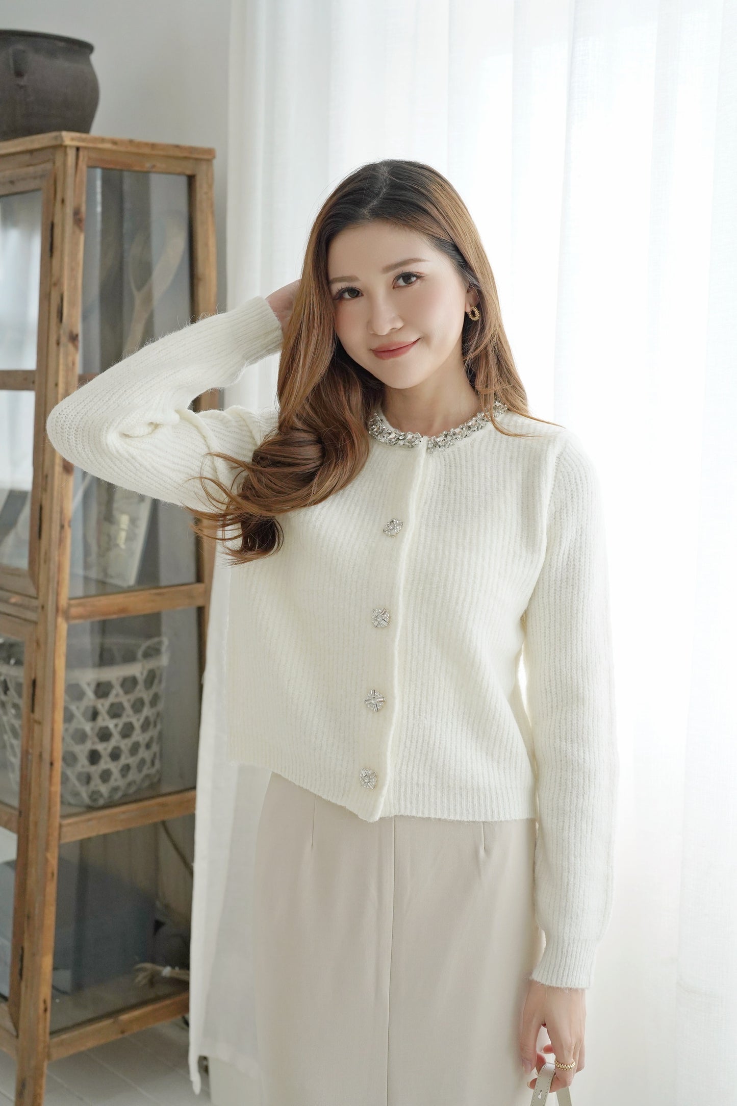 Twinkle Snowflake Cardi