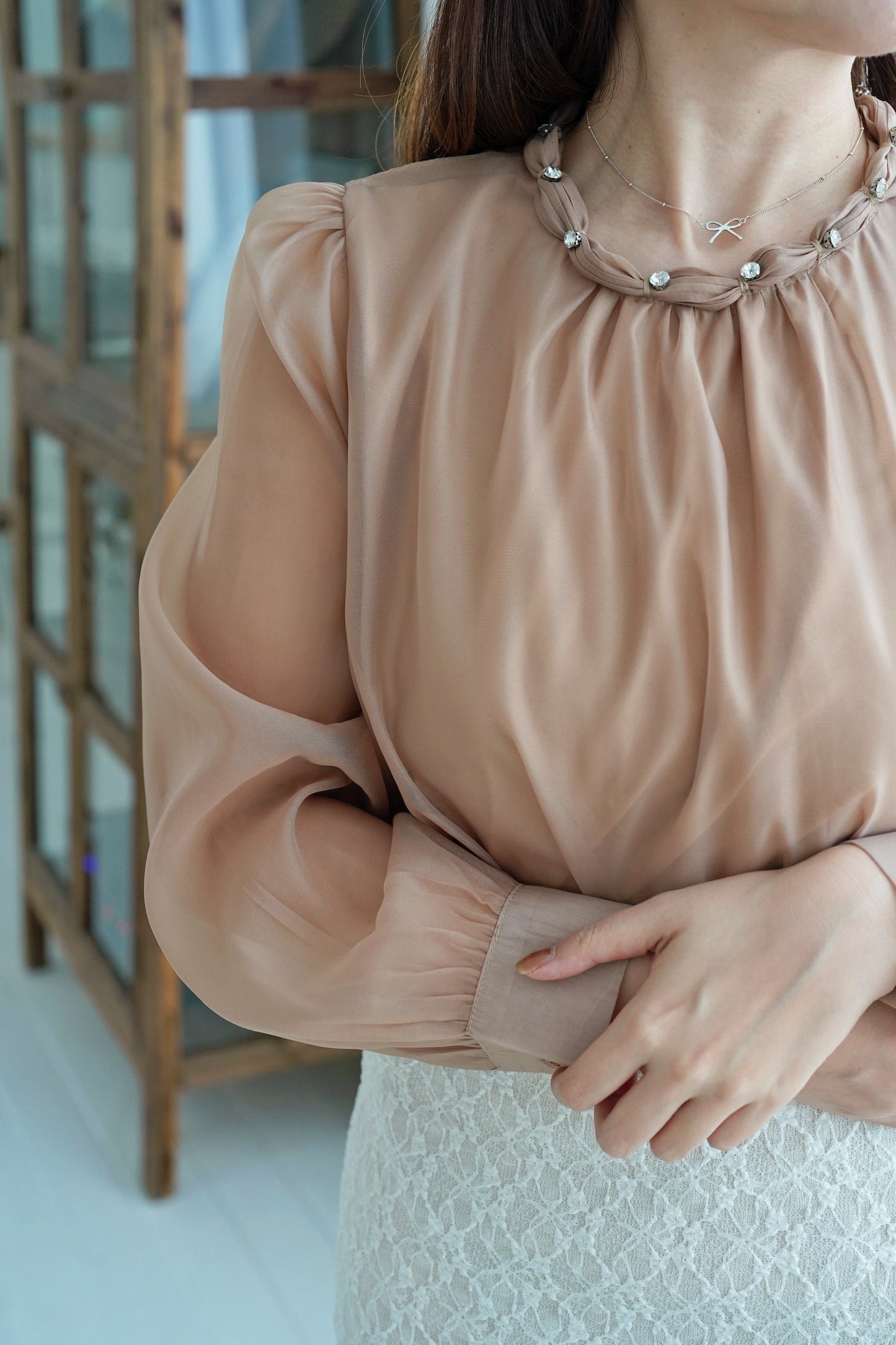Gracie Sheer Blouse