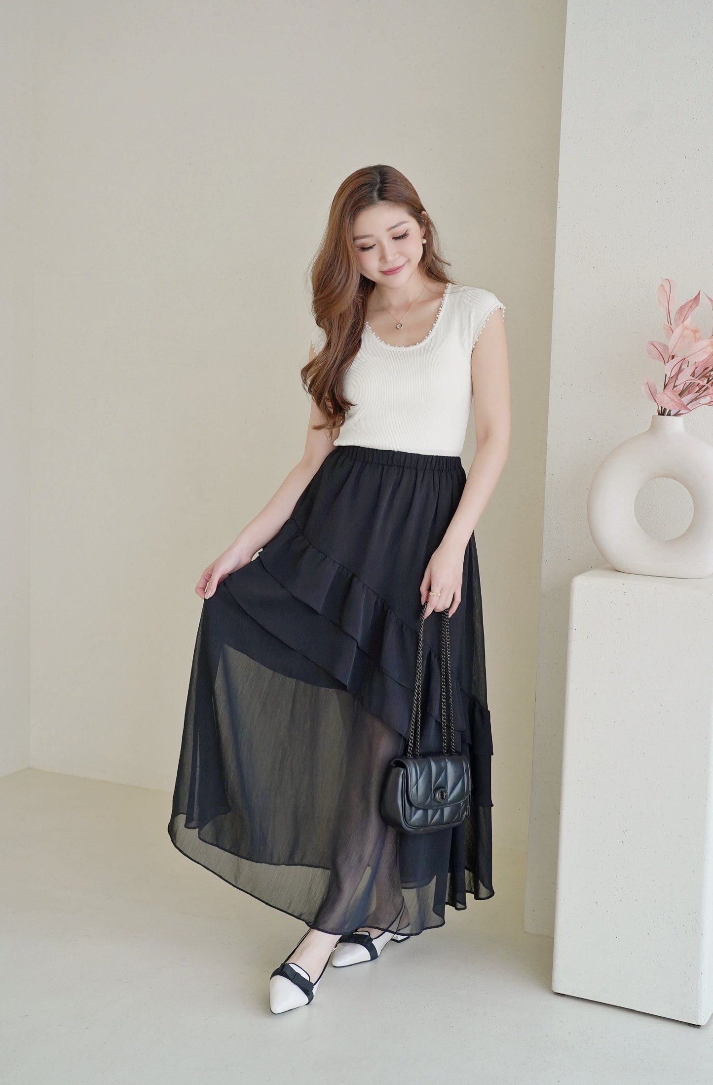 Floral Ruffles Dress