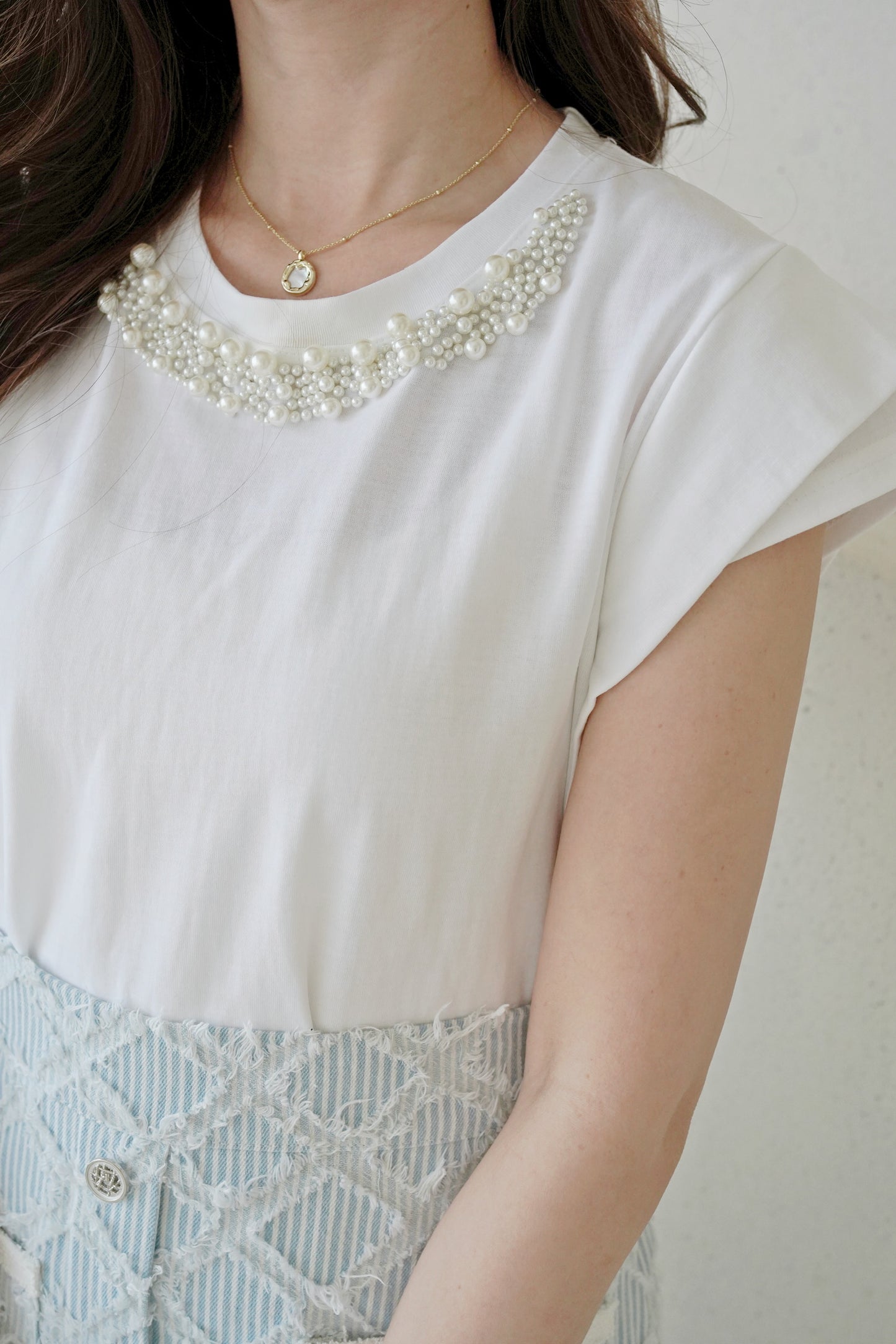 Classy Pearly Top