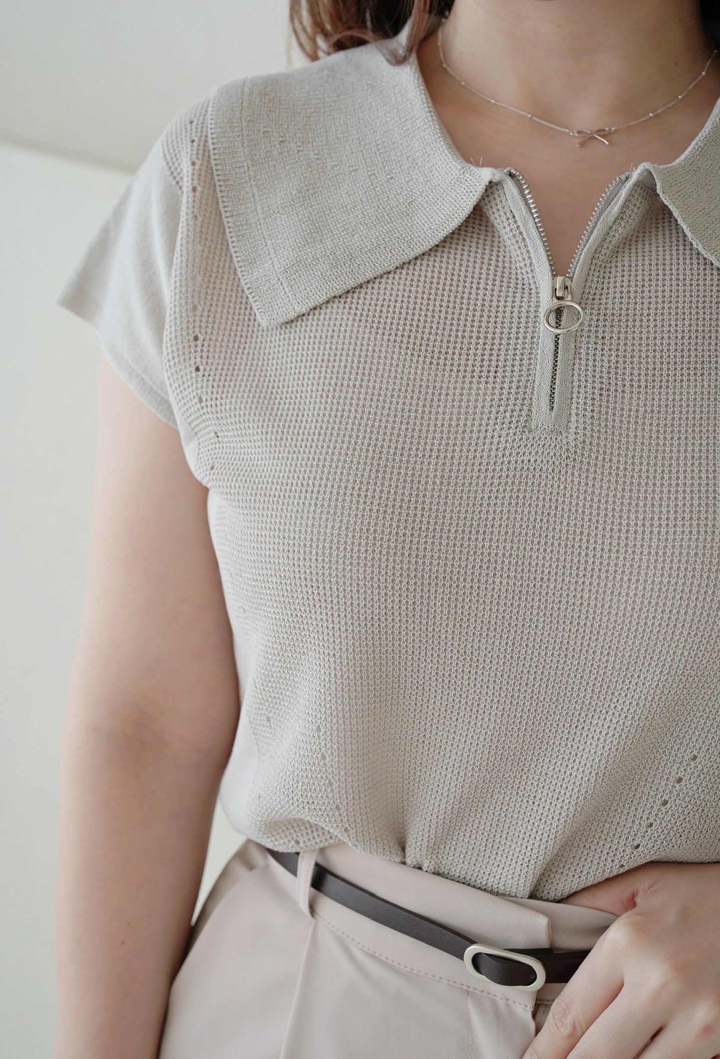 Daily Zipper Top